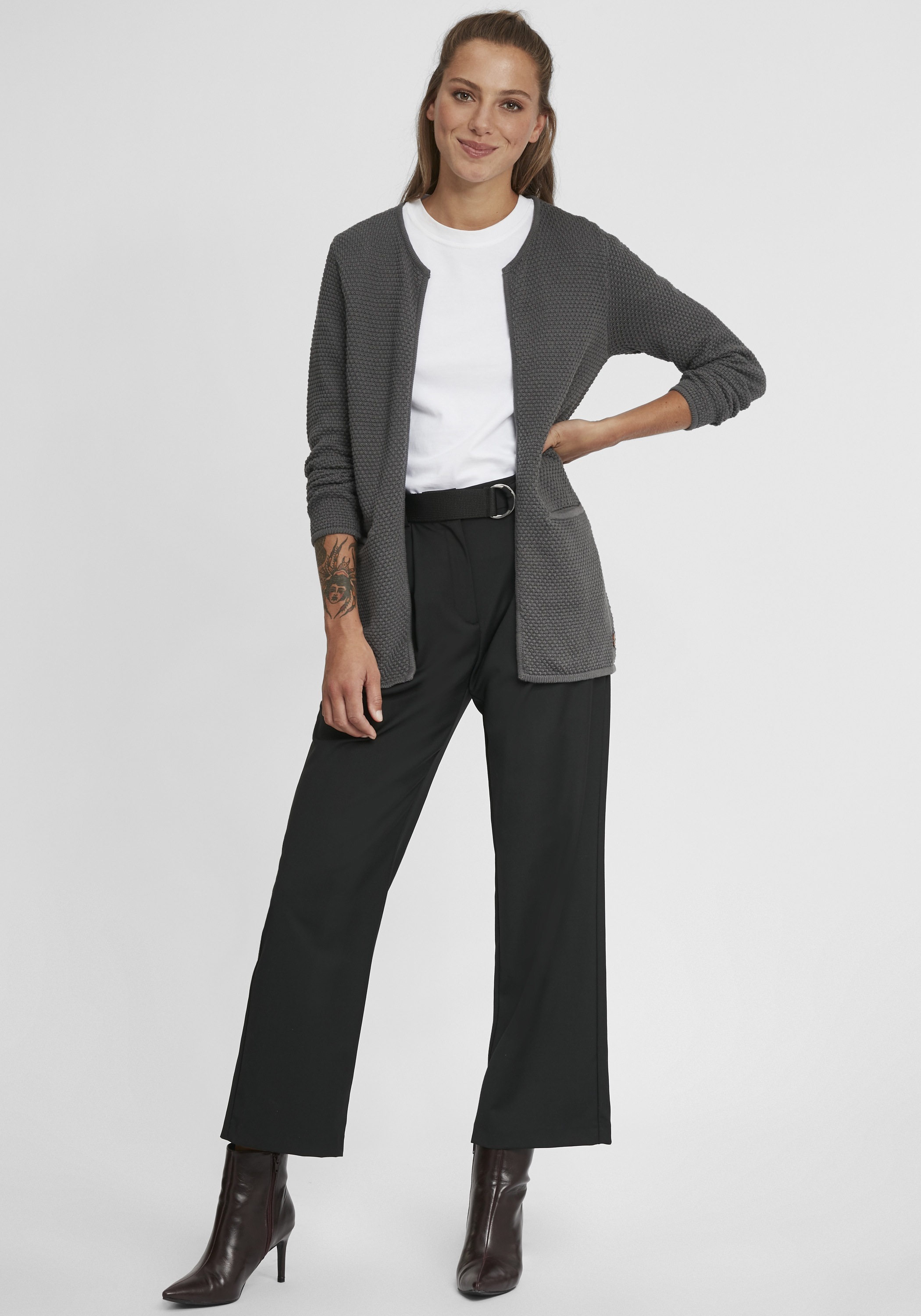 OXMO Strickjacke »Strickjacke OXHilda«