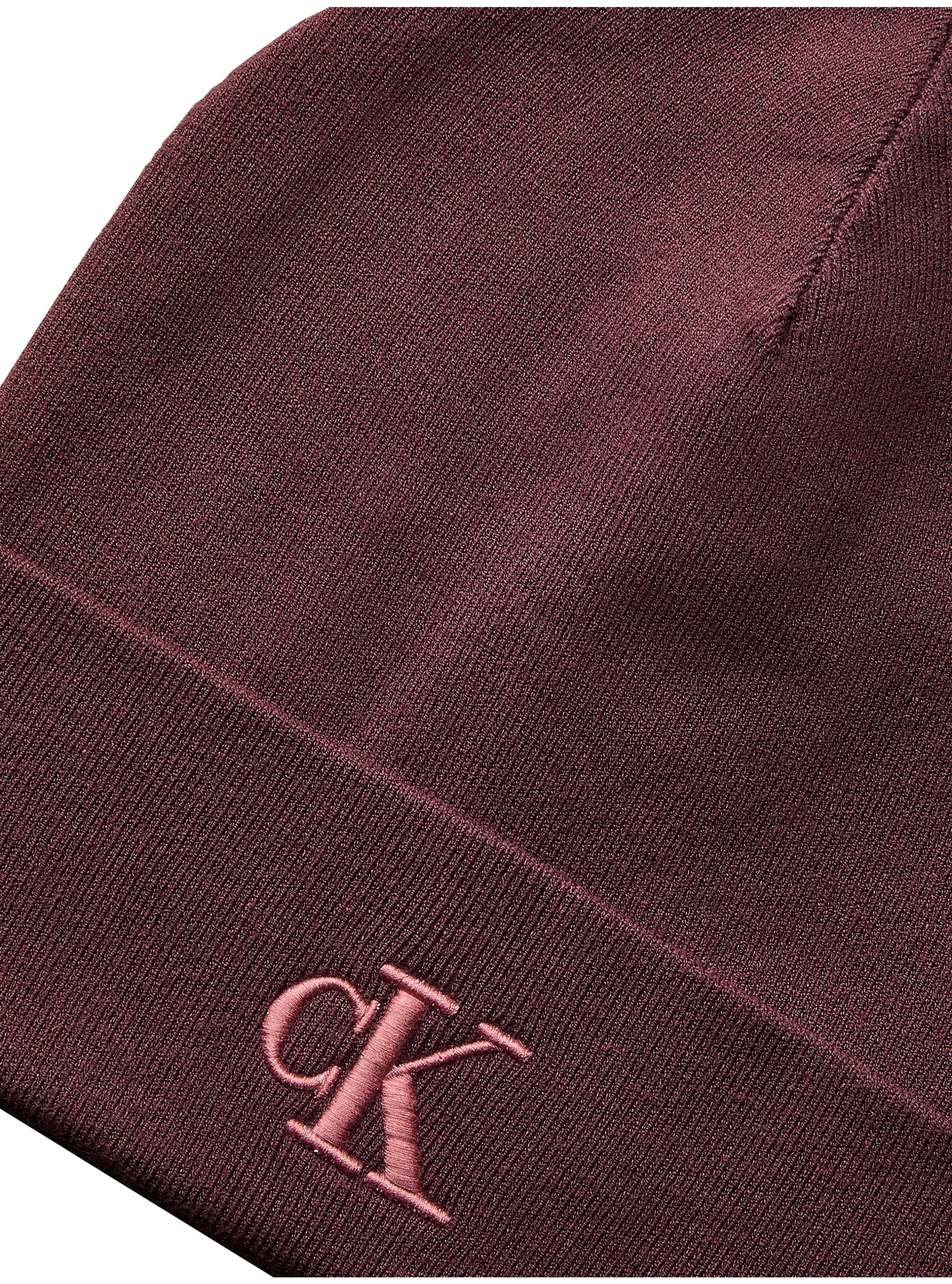 Calvin Klein Beanie »CK FINE RIB BEANIE« Regular fit mit Markenlogo