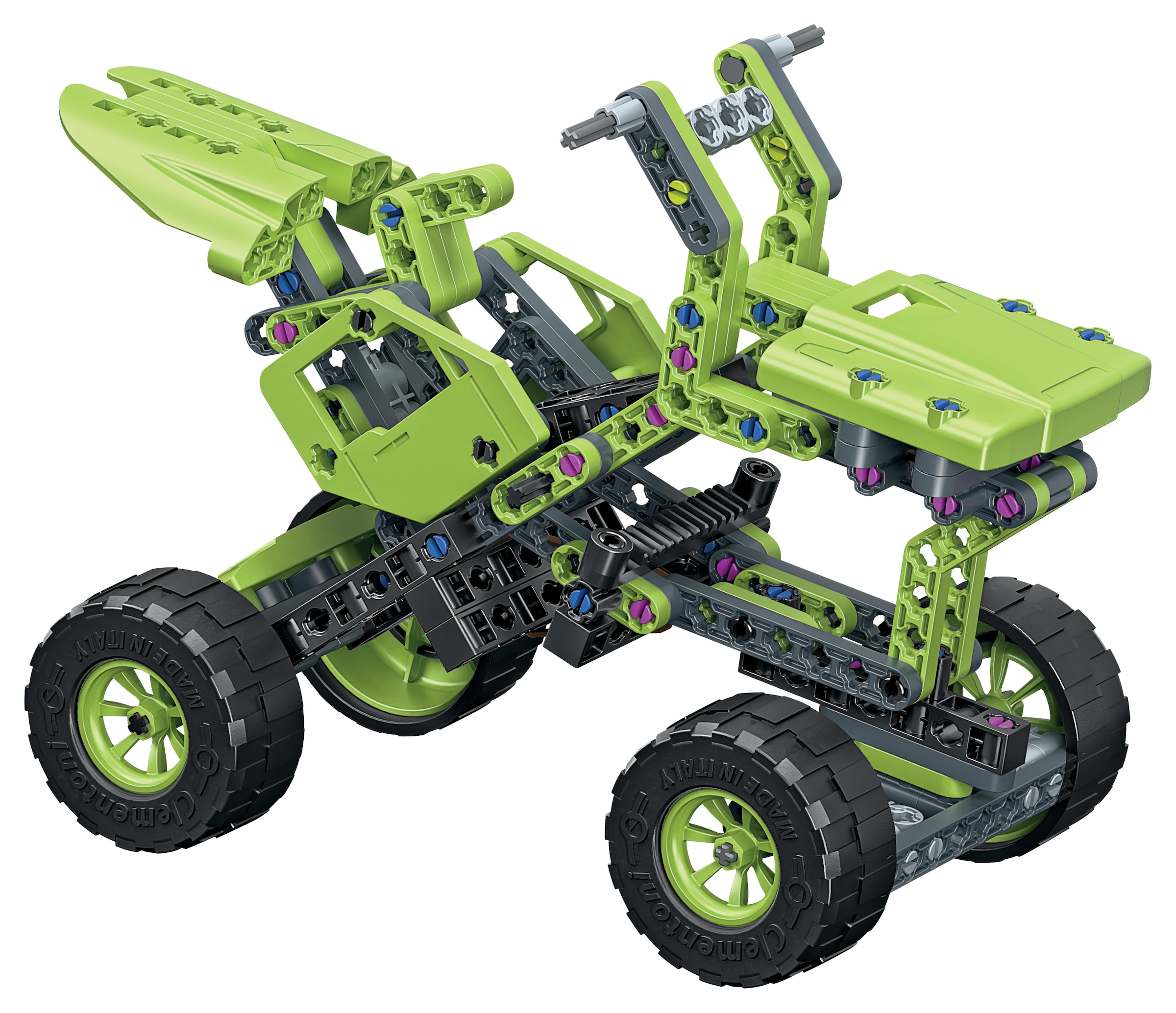 Clementoni® Modellbausatz »Mechanik Labor, Monster Truck« Made in Europe