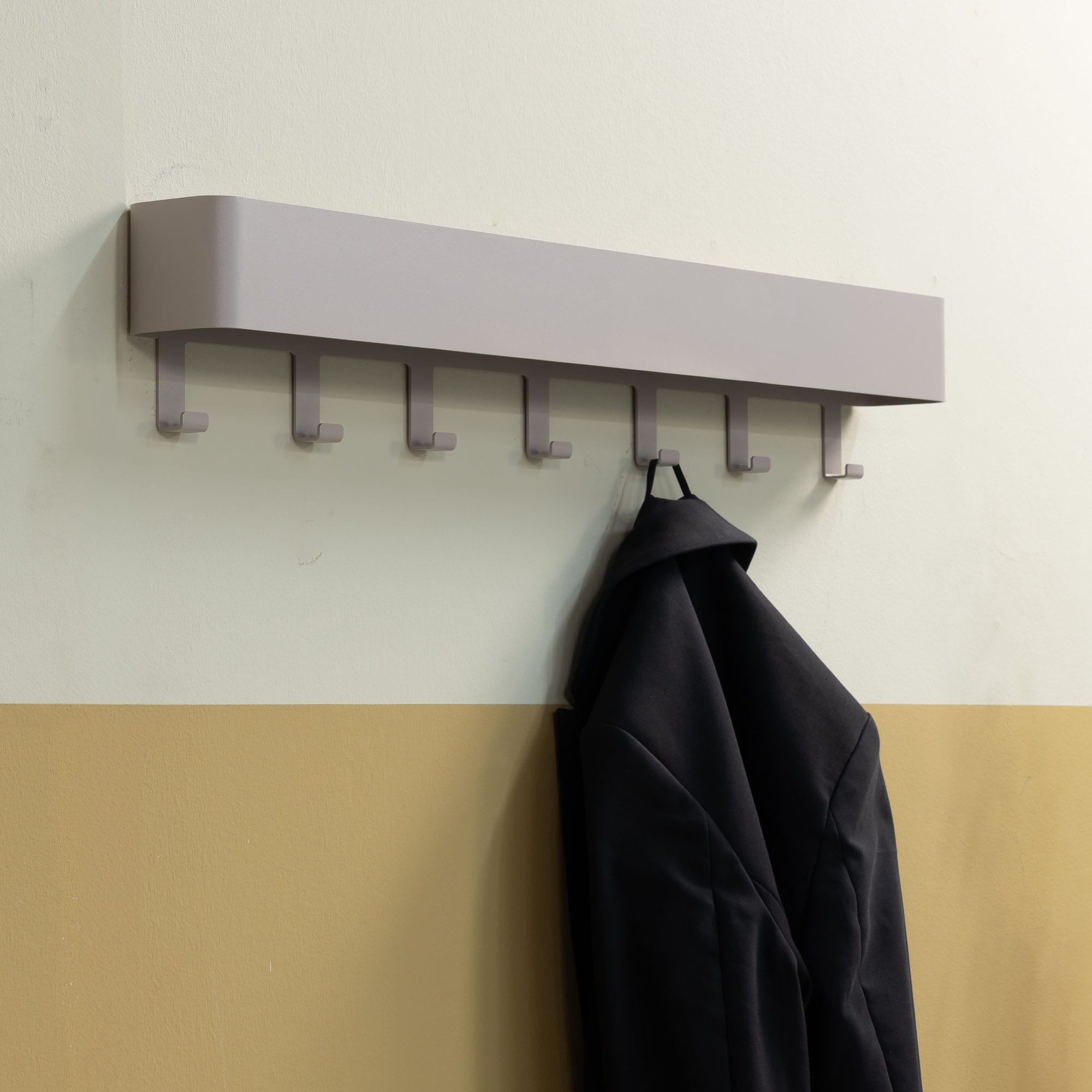 Spinder Design Garderobenhaken »Multi 7« 2-in-1 Wandregal + Garderobe