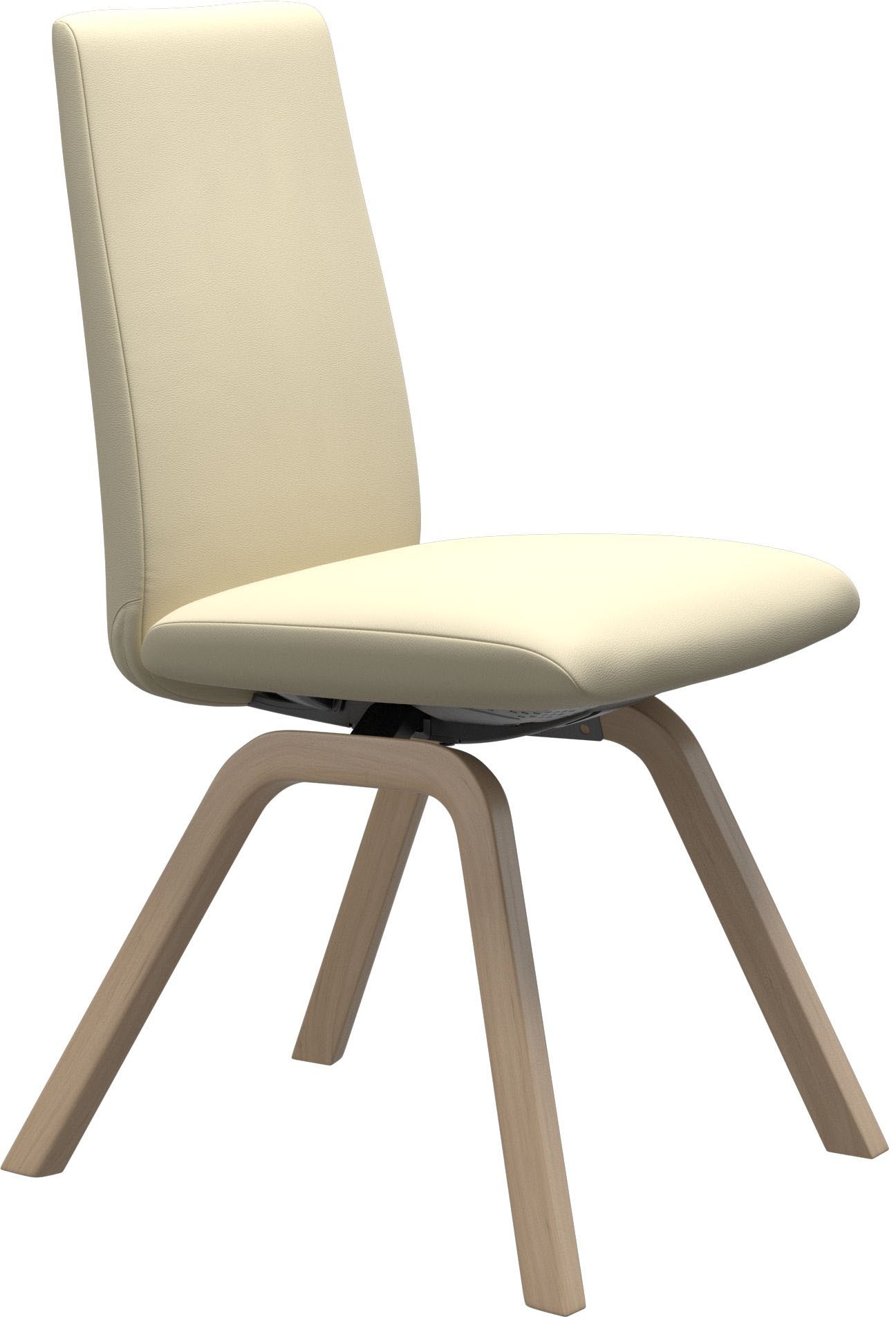 Stressless® Polsterstuhl »Laurel«, Leder PALOMA, Low Back, Größe M, mit schräggestellten Beinen in Eiche natur