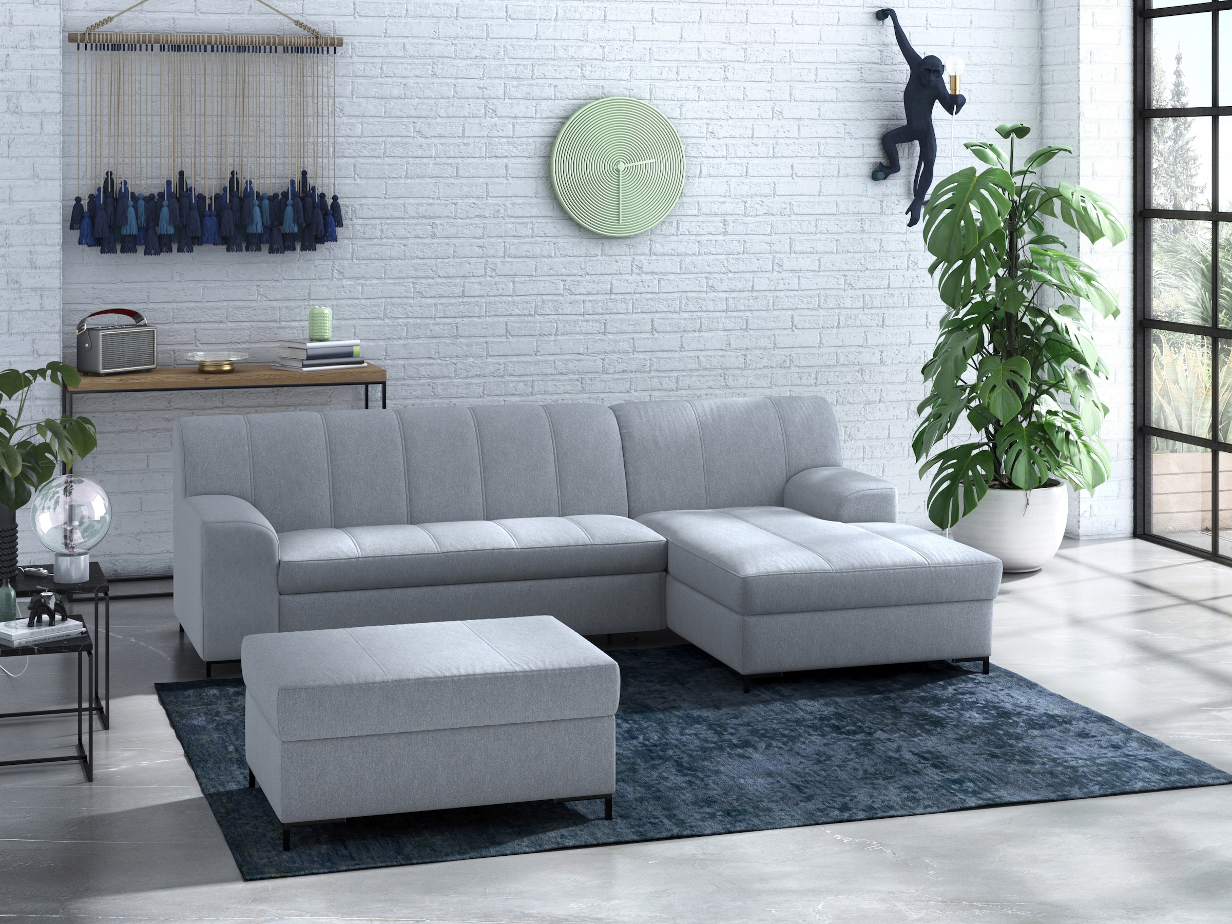 INOSIGN Polsterhocker »Balme«, passend zur Serie "Balme"