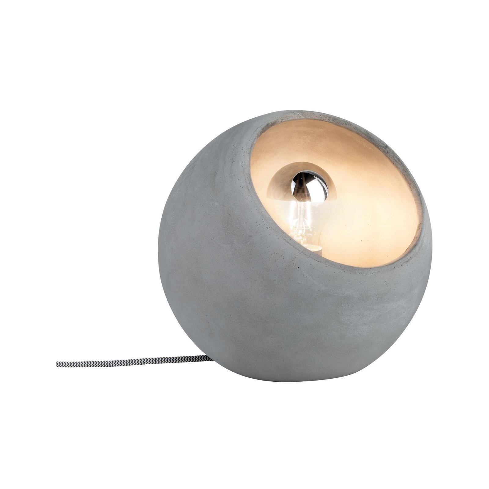 Paulmann Tischleuchte »Neordic Ingram max.1x20W E27 Grau 230V Beton«, 1 flammig, Leuchtmittel E27 | ohne Leuchtmittel