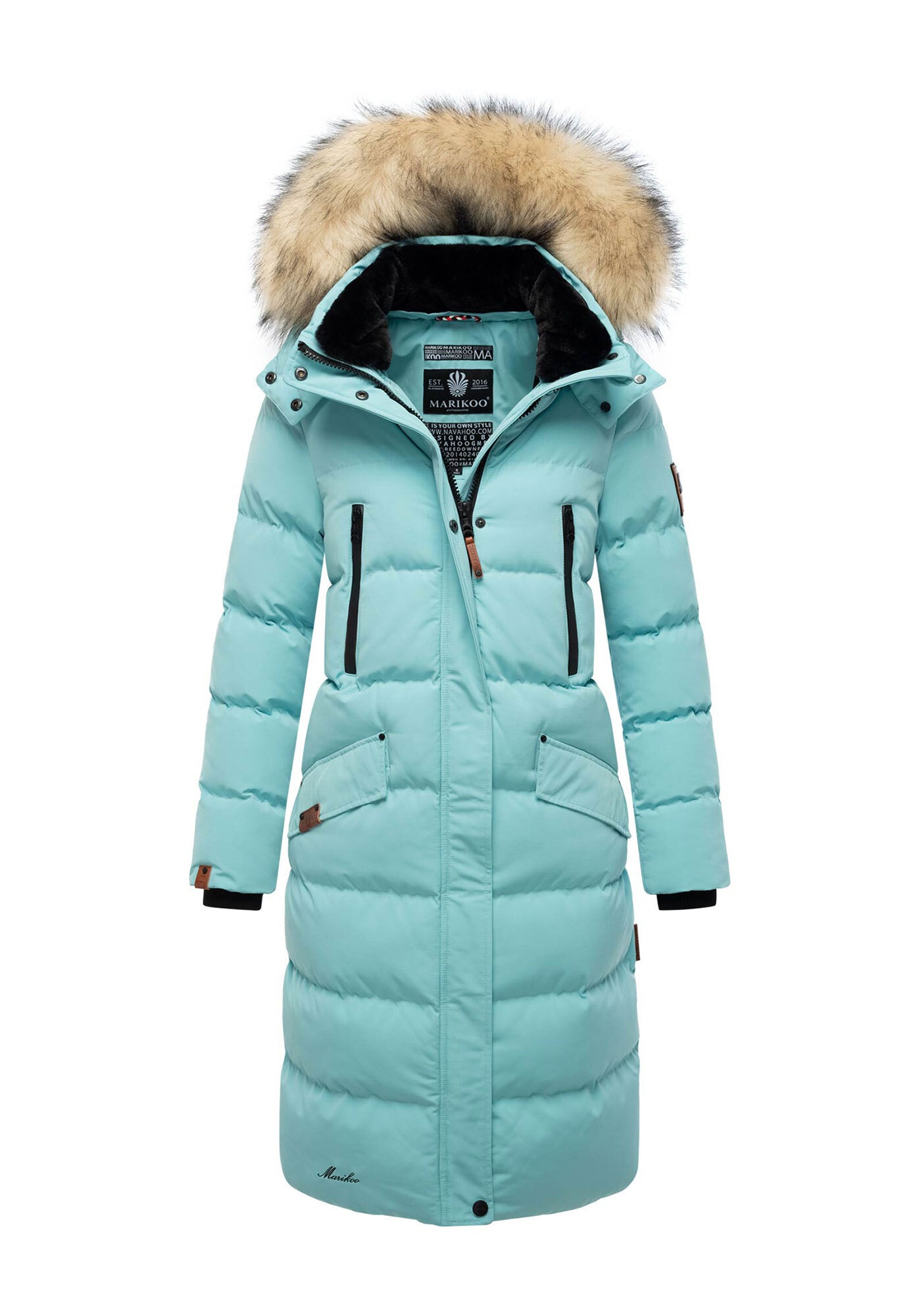 Marikoo Winterjacke »Marikoo Schneesternchen Damen Winter Steppjacke B890«