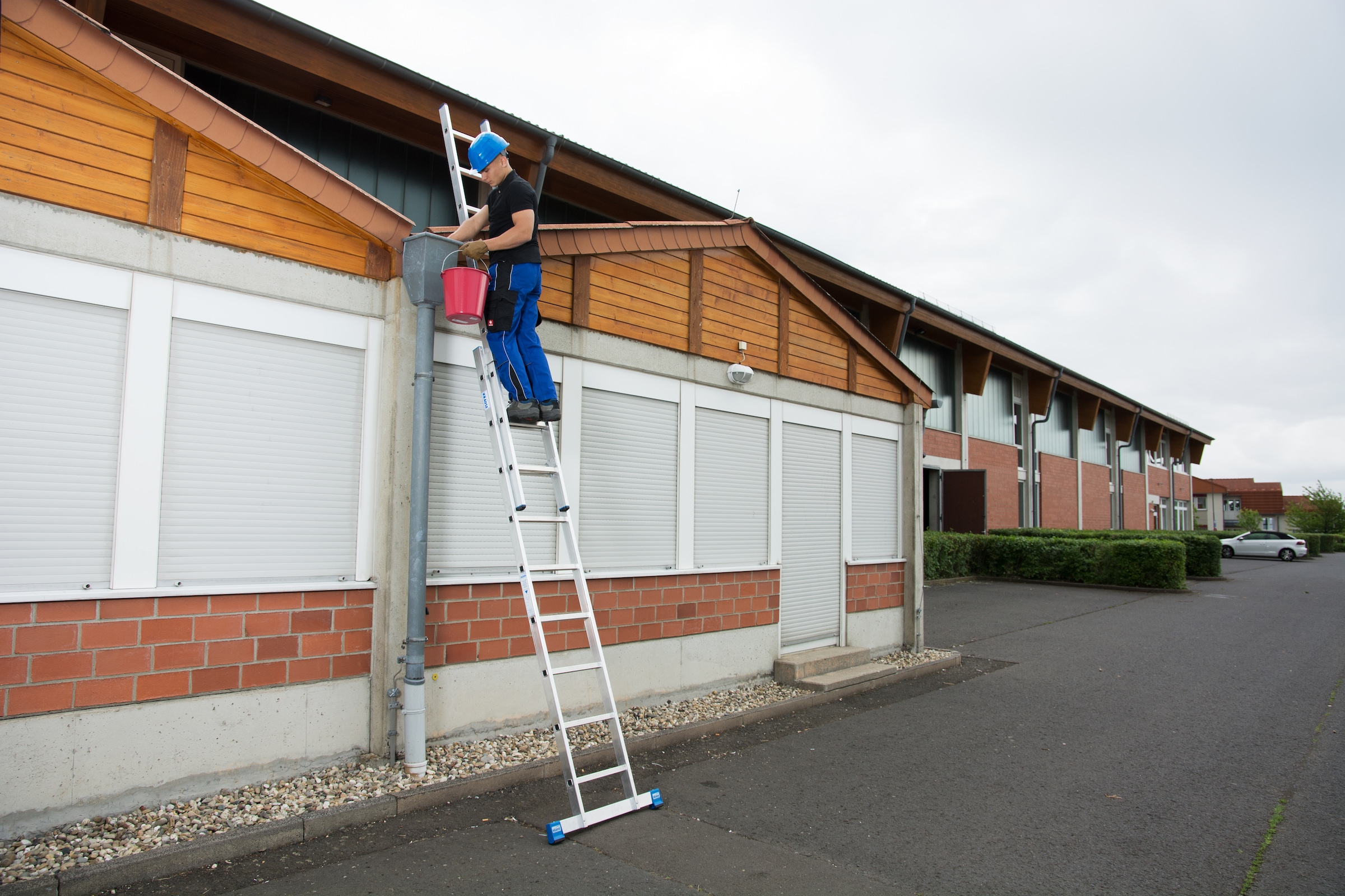 KRAUSE Schiebeleiter »STABILO«