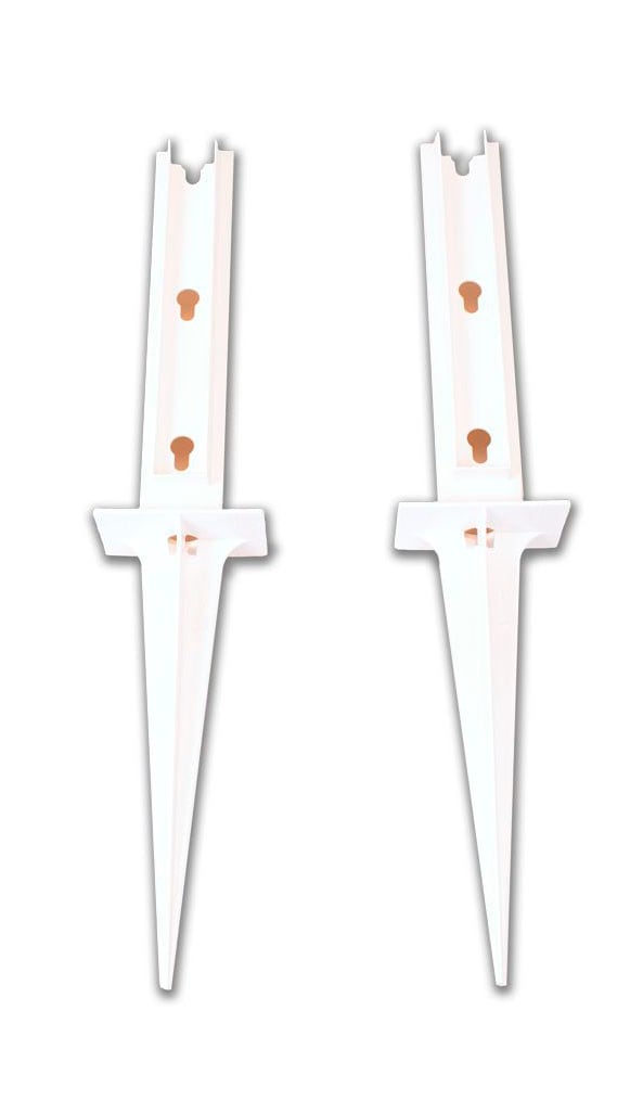 KHW Rosenbogen BxTxH: 100x43x207 cm, mit Erdspießen