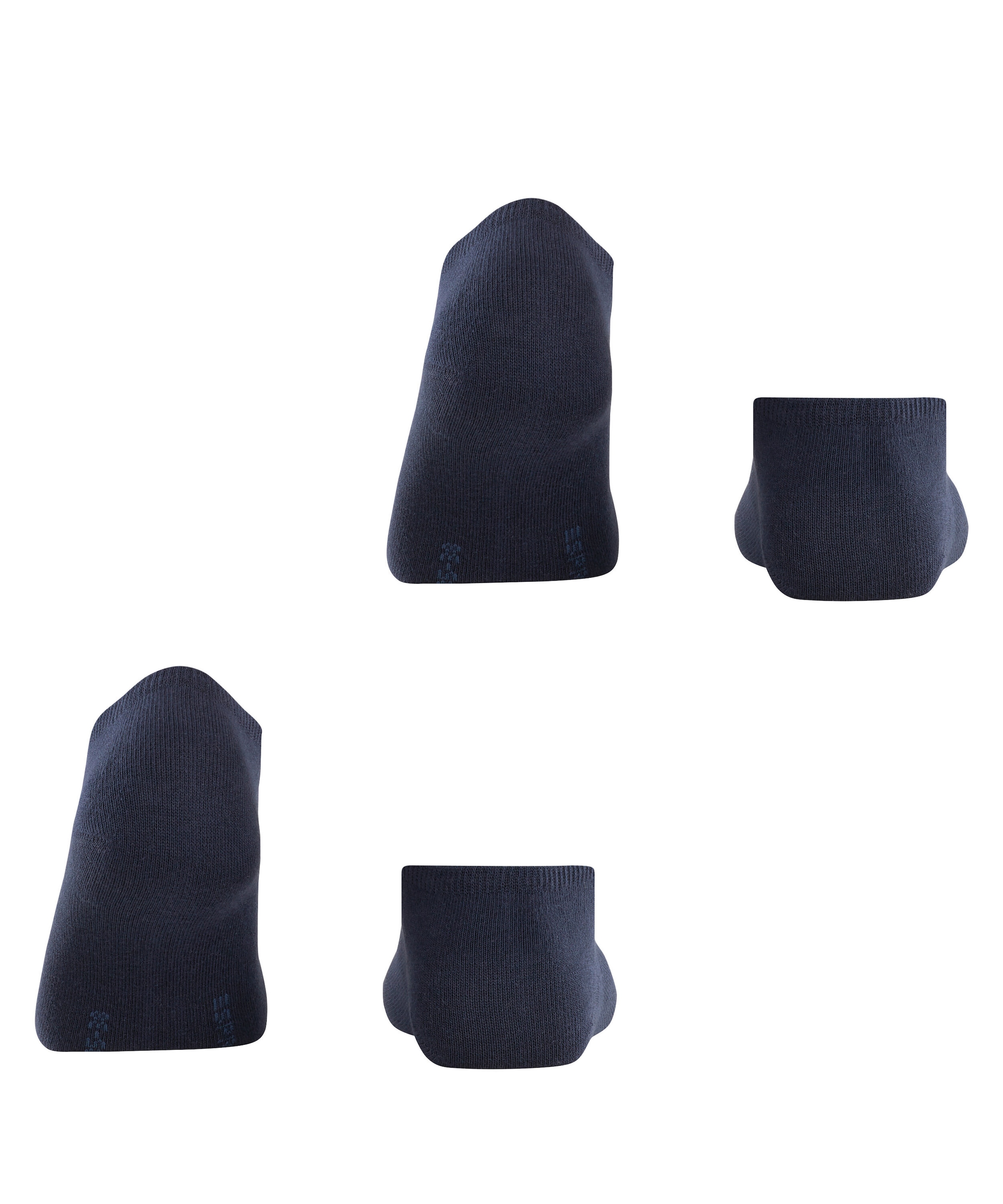 Esprit Sneakersocken »Uni« 2 Paar,  verstärkt, knöchelfrei und aus weichem Material Baumwolle