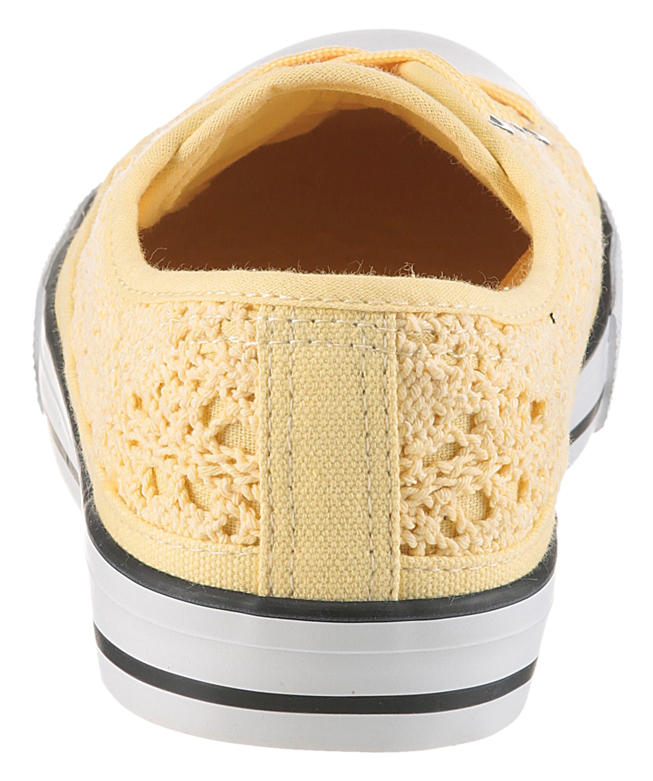 Aniston SHOES Sneaker  Schnürschuh, Freizeitschuh in Häkeloptik - NEUE KOLLEKTION