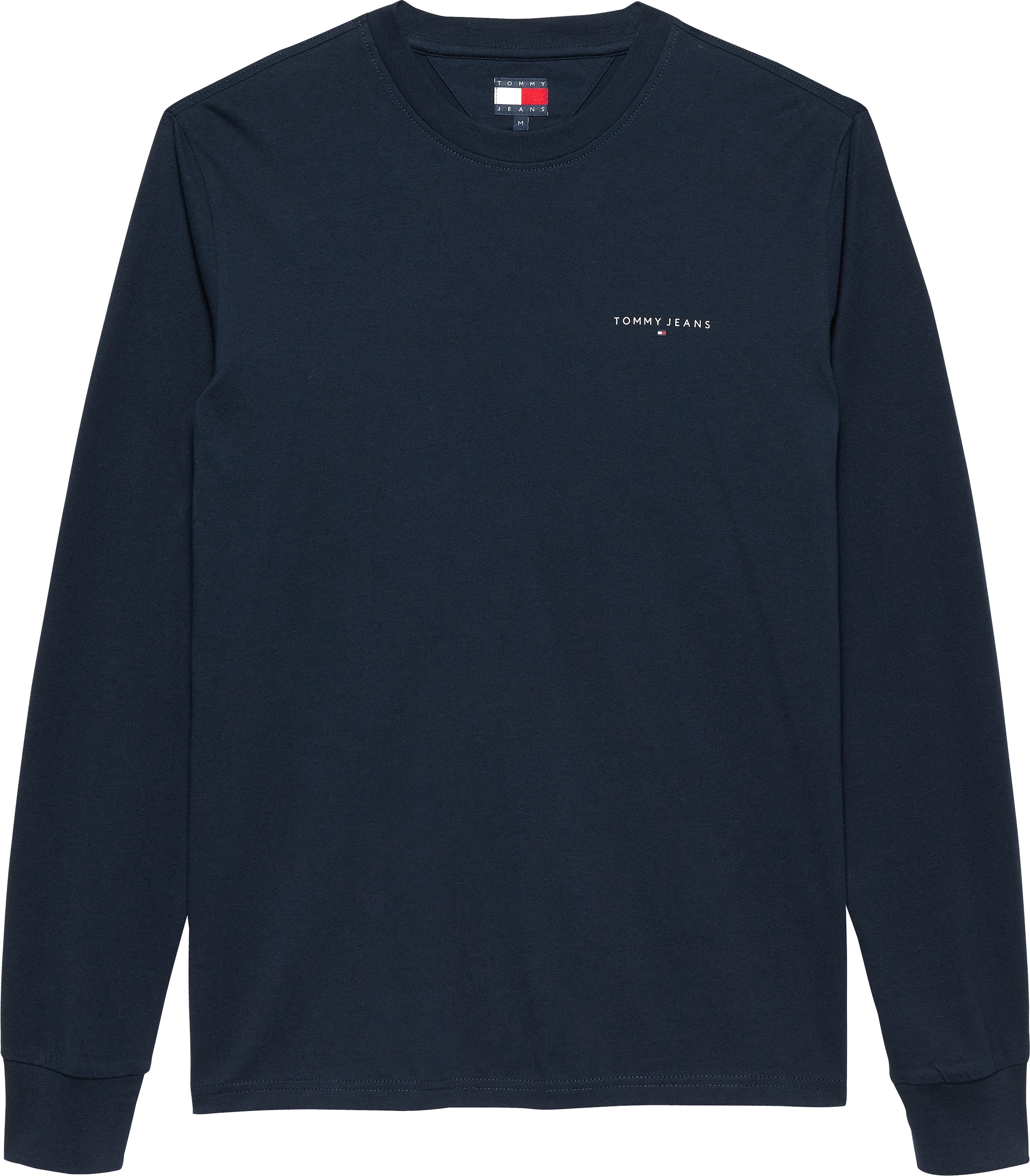 Tommy Jeans Langarmshirt »TJM SLIM CHEST LINEAR LS TEE EXT« Mit Rundhalsausschnitt
