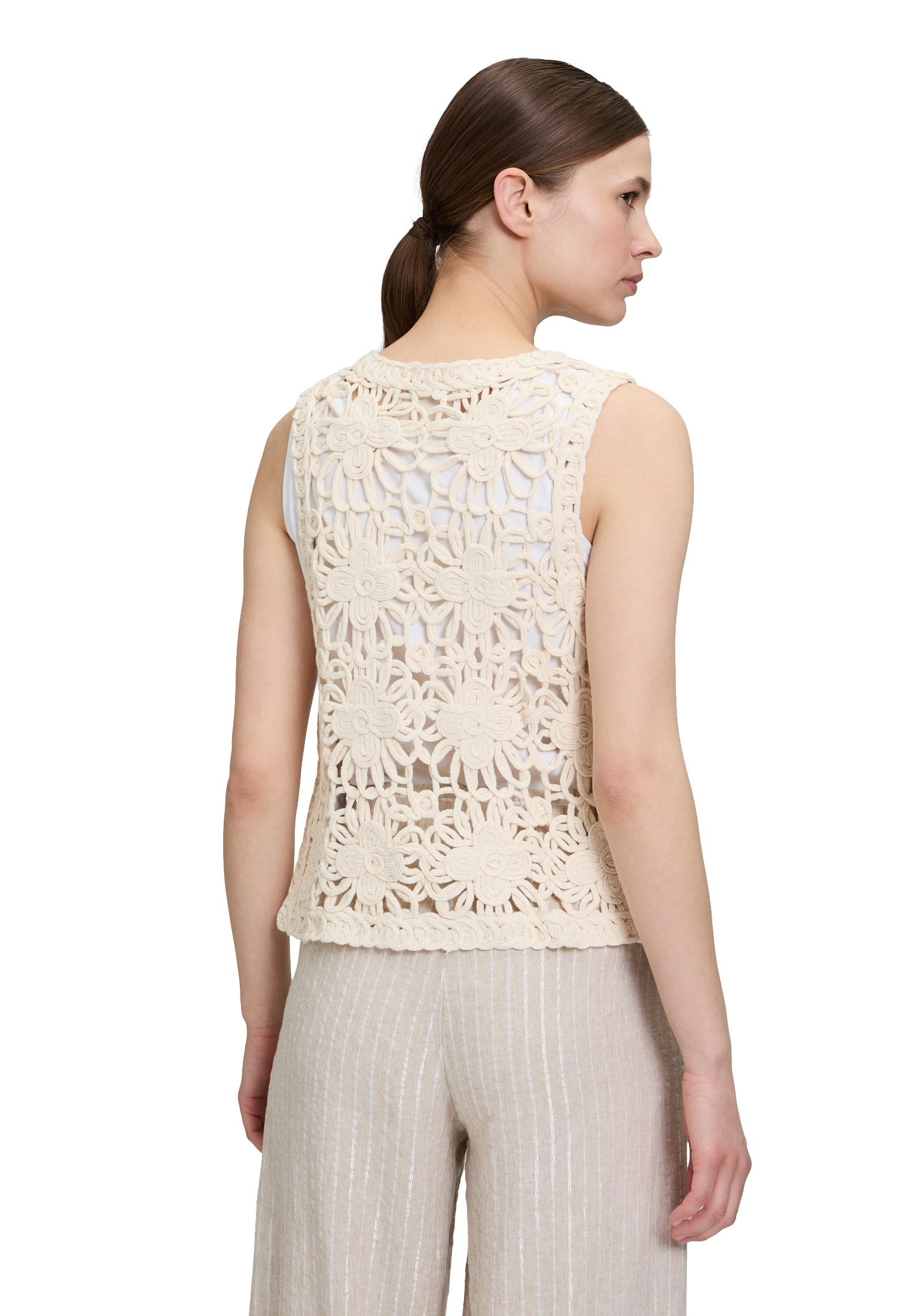 Cartoon Strickjacke »Sommerweste mit V-Ausschnitt«