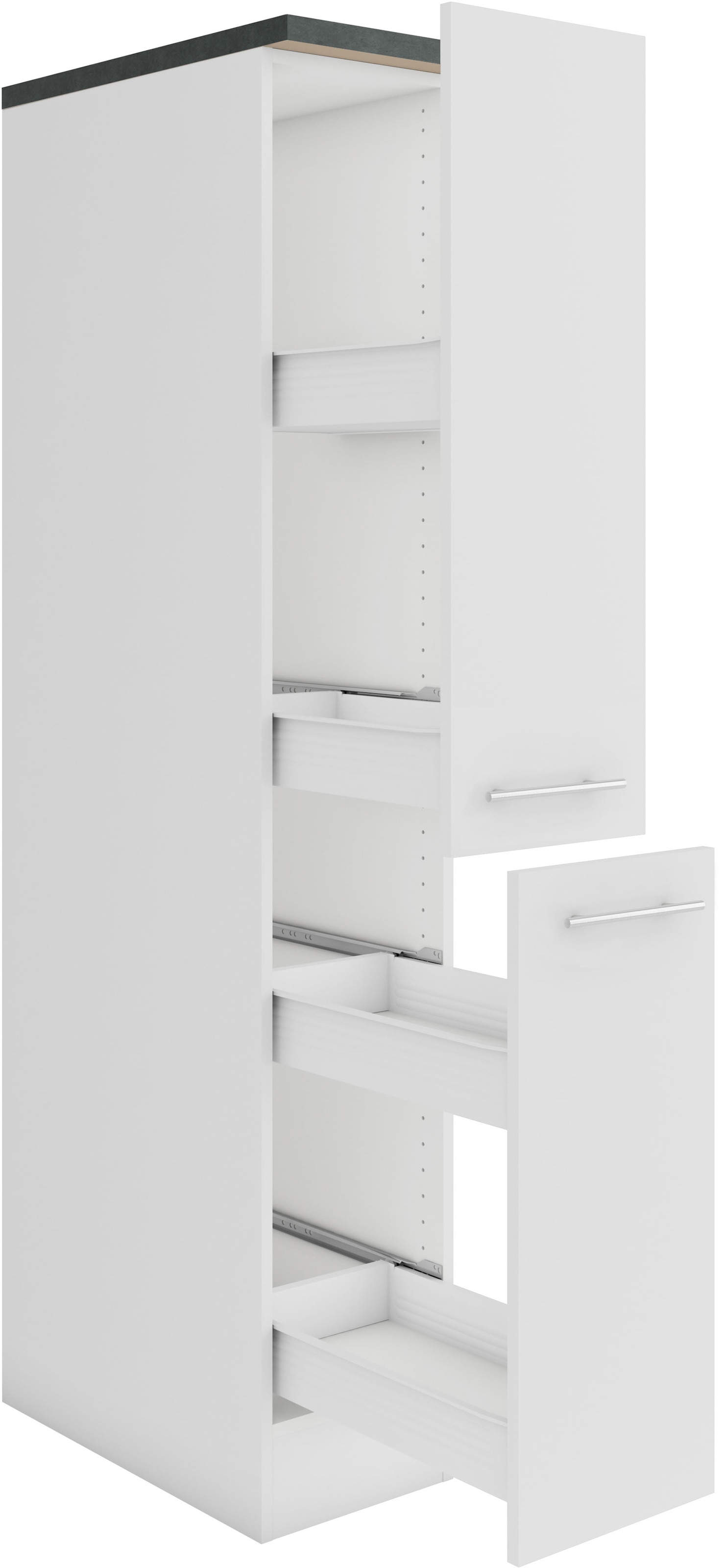 OPTIFIT Apothekerschrank »Bella«, Breite 30 cm, Höhe 174,4 cm, 2 Auszüge