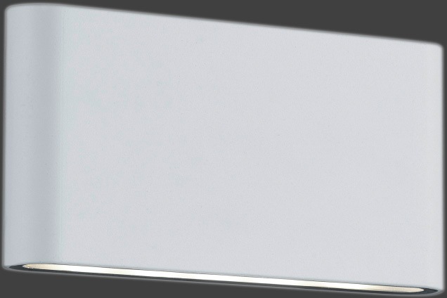 TRIO Leuchten LED Außen-Wandleuchte »Thames« LED-Modul Wandleuchte Hauswand IP54 Fassadenbeleuchtung warmweiß, up-and-down