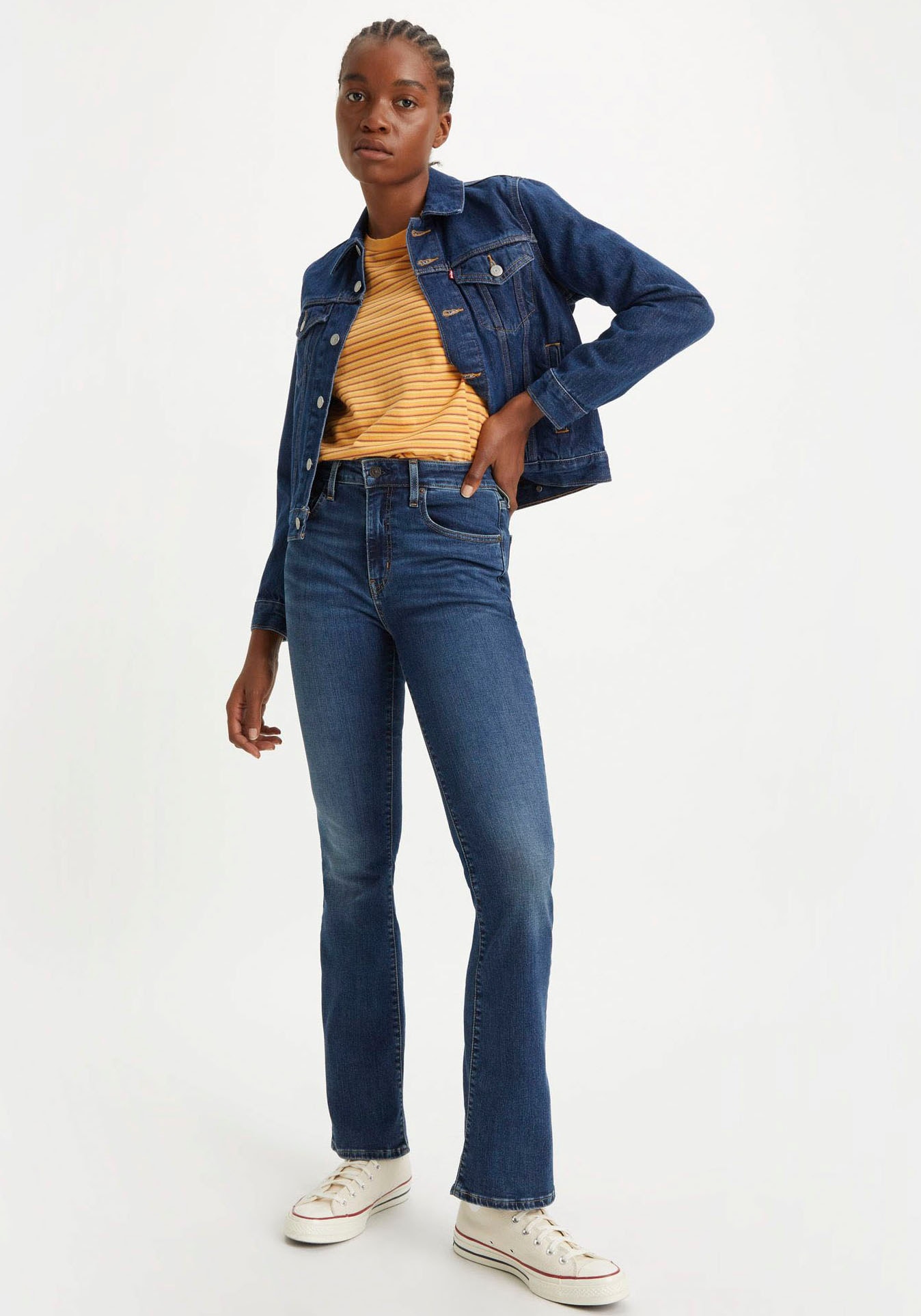 Levi's® Bootcut-Jeans »725 High-Rise Bootcut«