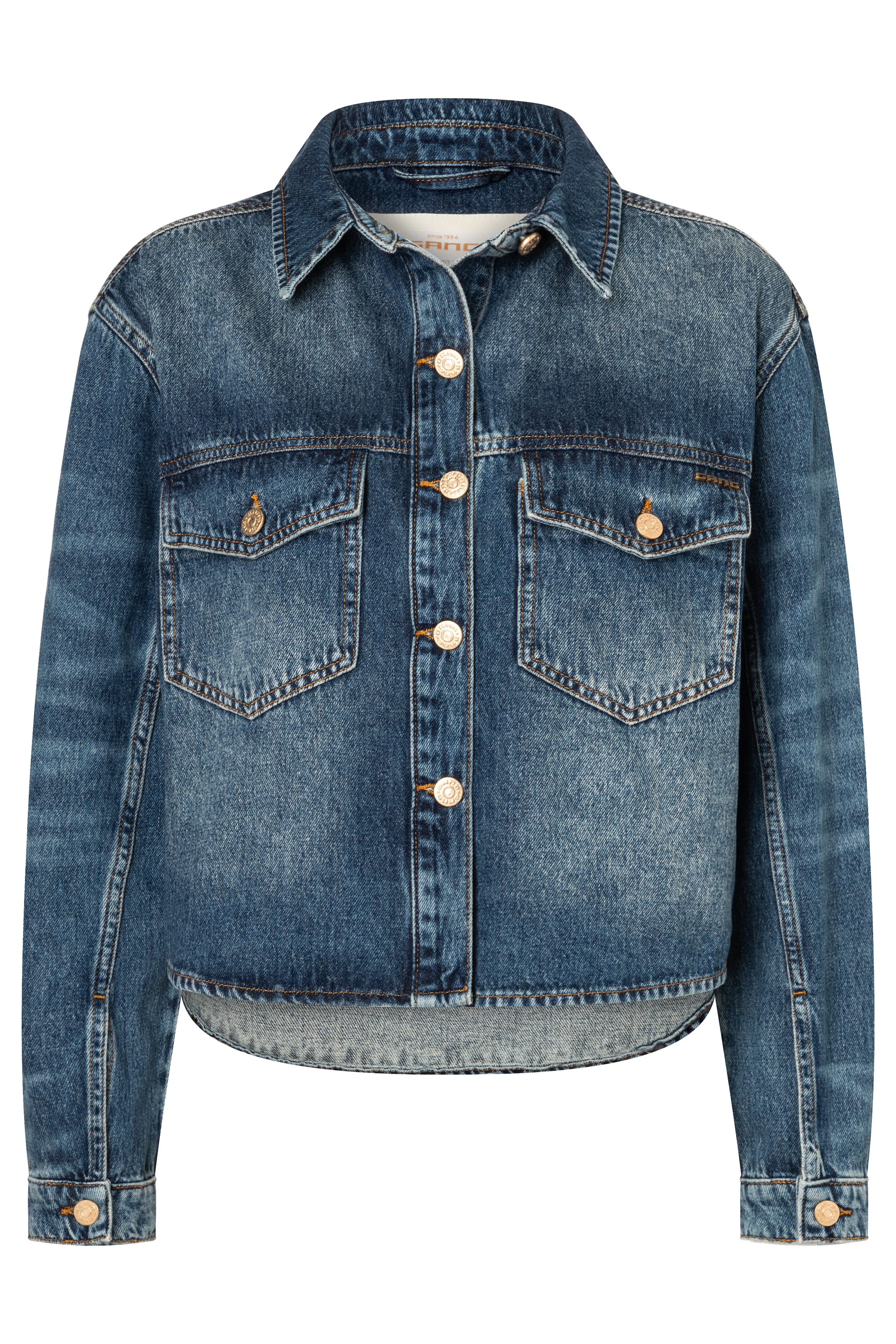 GANG Jeansjacke »94ZOE JACKET« als Set zur Sarina Long