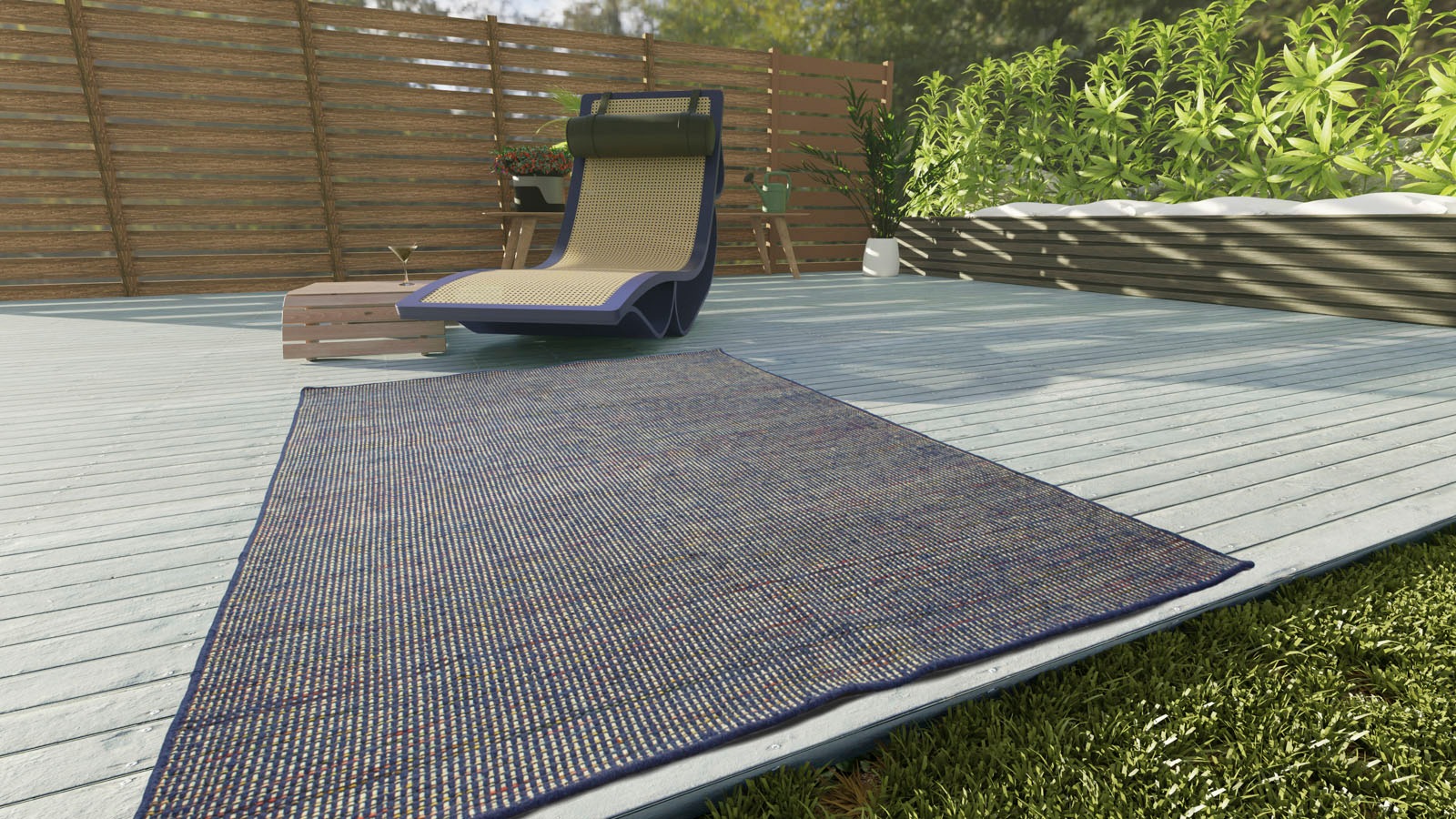 morgenland Wollteppich »Arvin - Kelim Teppich - Trendy«, rechteckig, 1 mm Höhe, Flachgewebe