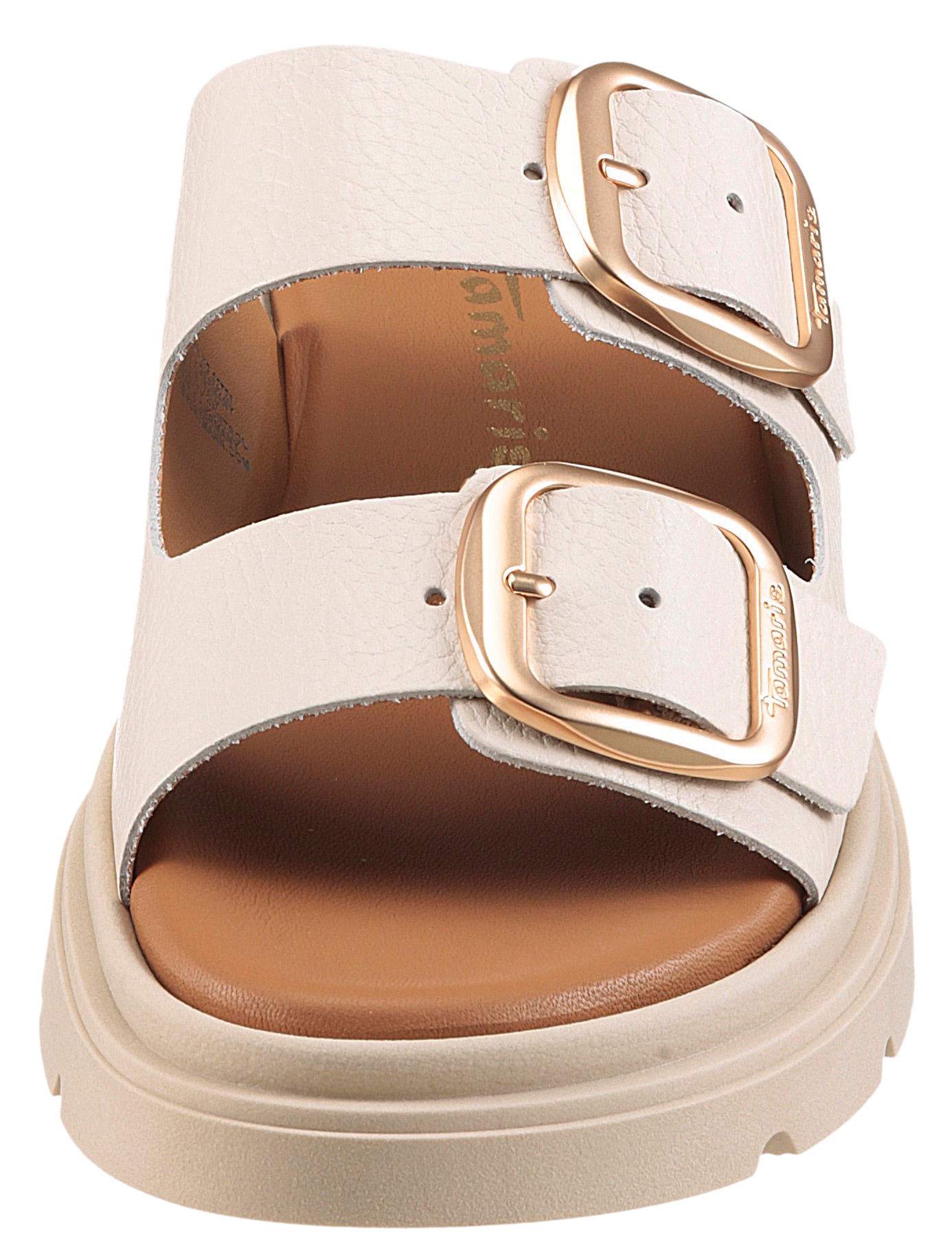 Tamaris Pantolette, Keilabsatz, Plateau, Sommerschuh, mit Touch It-Ausstattung