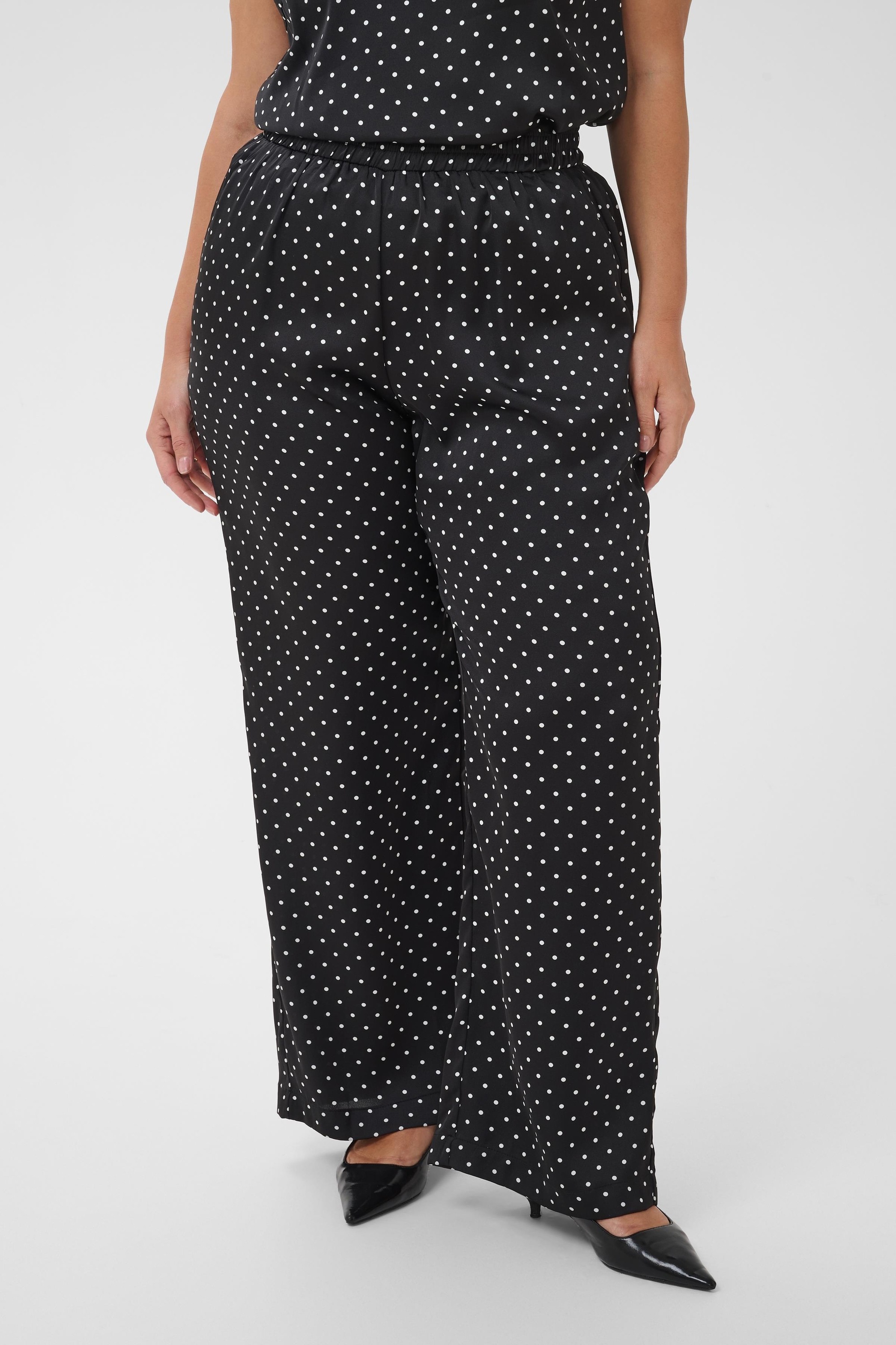 KAFFE Curve Stoffhose »Damen Casual Hose KCmissu«
