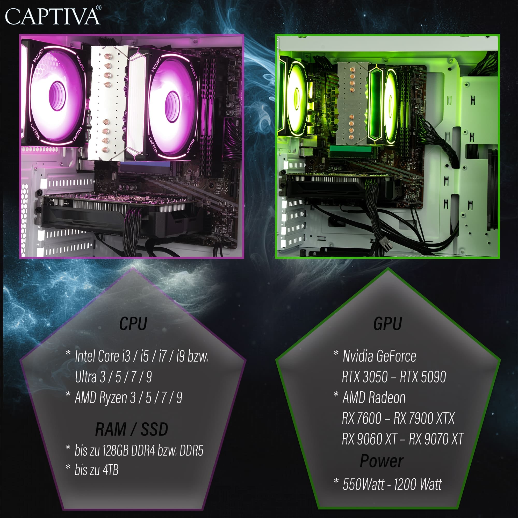 CAPTIVA Gaming-PC »Advanced Gaming R78-307«