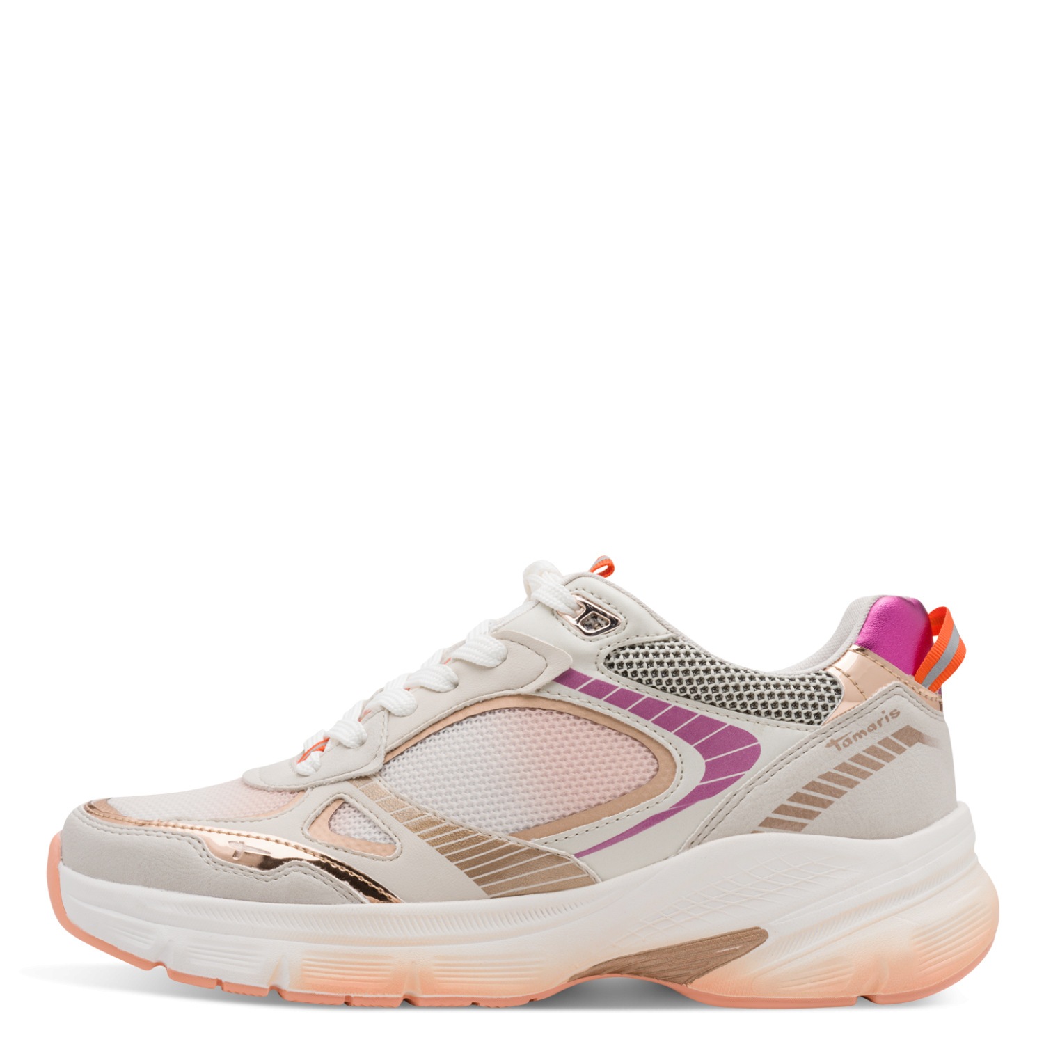 Tamaris Plateausneaker  , Freizeitschuh, Halbschuh, Schnürschuh in farbenfrohen Design