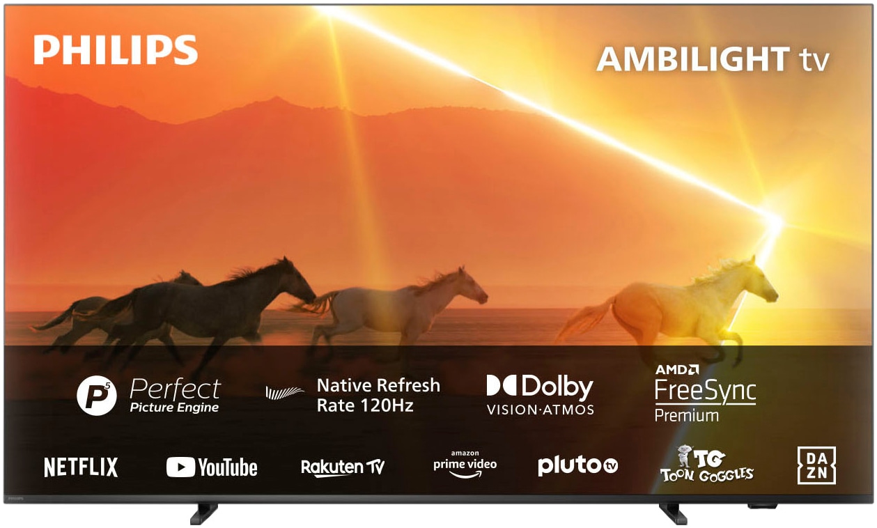 Philips Mini-LED-Fernseher »65PML9008/12«, 4K Ultra HD, Smart-TV
