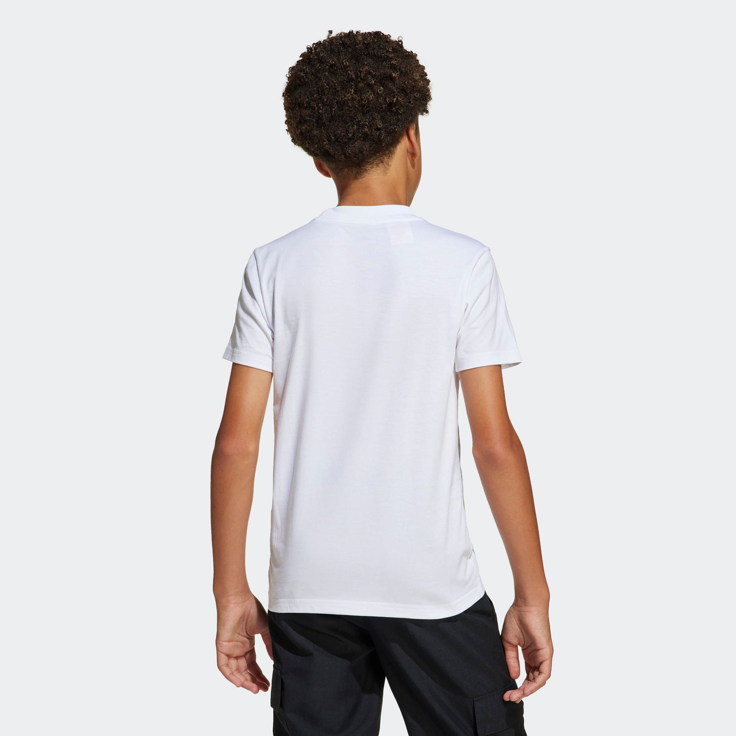 adidas Sportswear T-Shirt »ESSENTIALS KIDS« für Kinder und Teens, mit Rundhalsausschnitt, aus 100 % Baumwolle