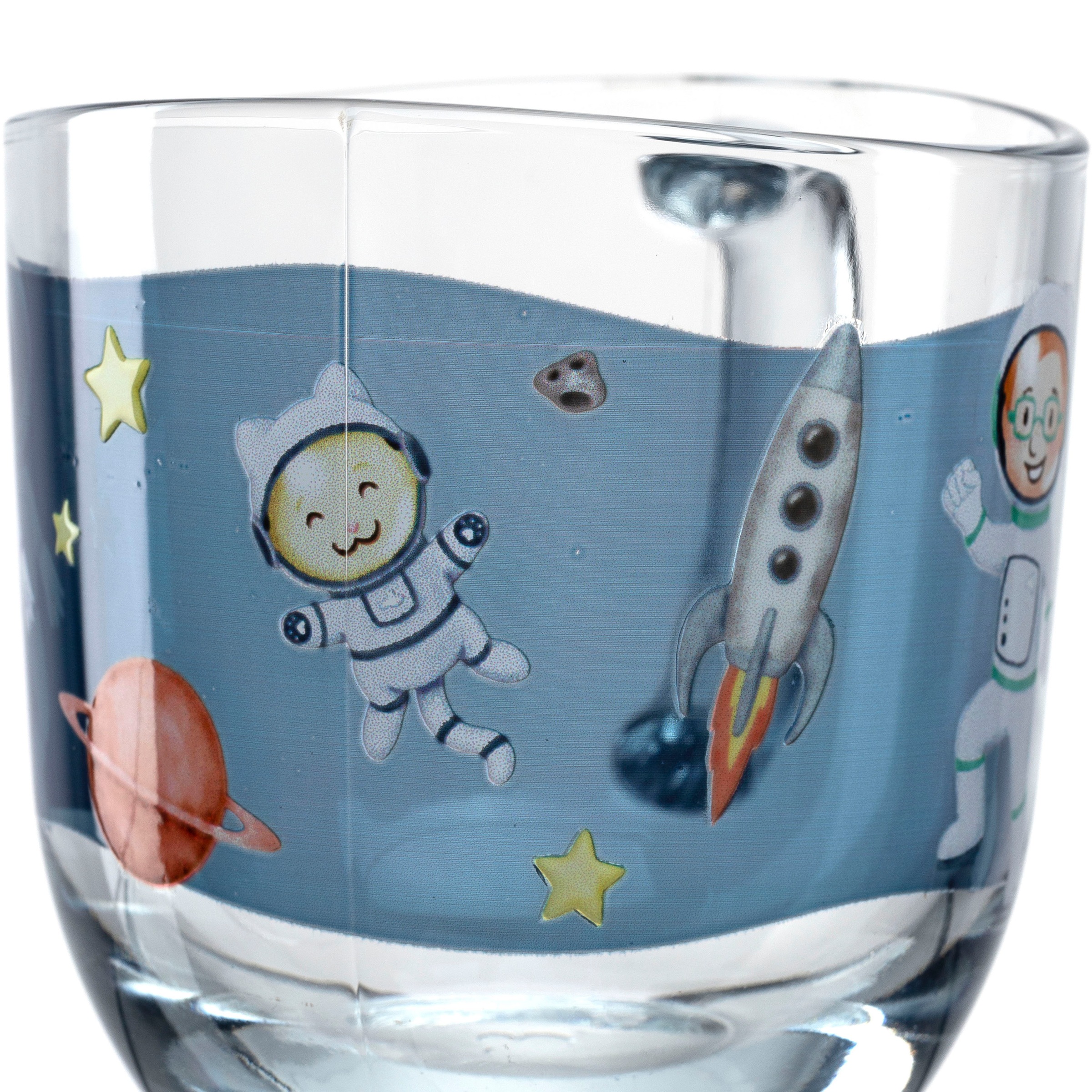 LEONARDO Tasse »Weltall BAMBINI AVVENTURA«, (Set, 6 tlg.), 280 ml, 6-teilig