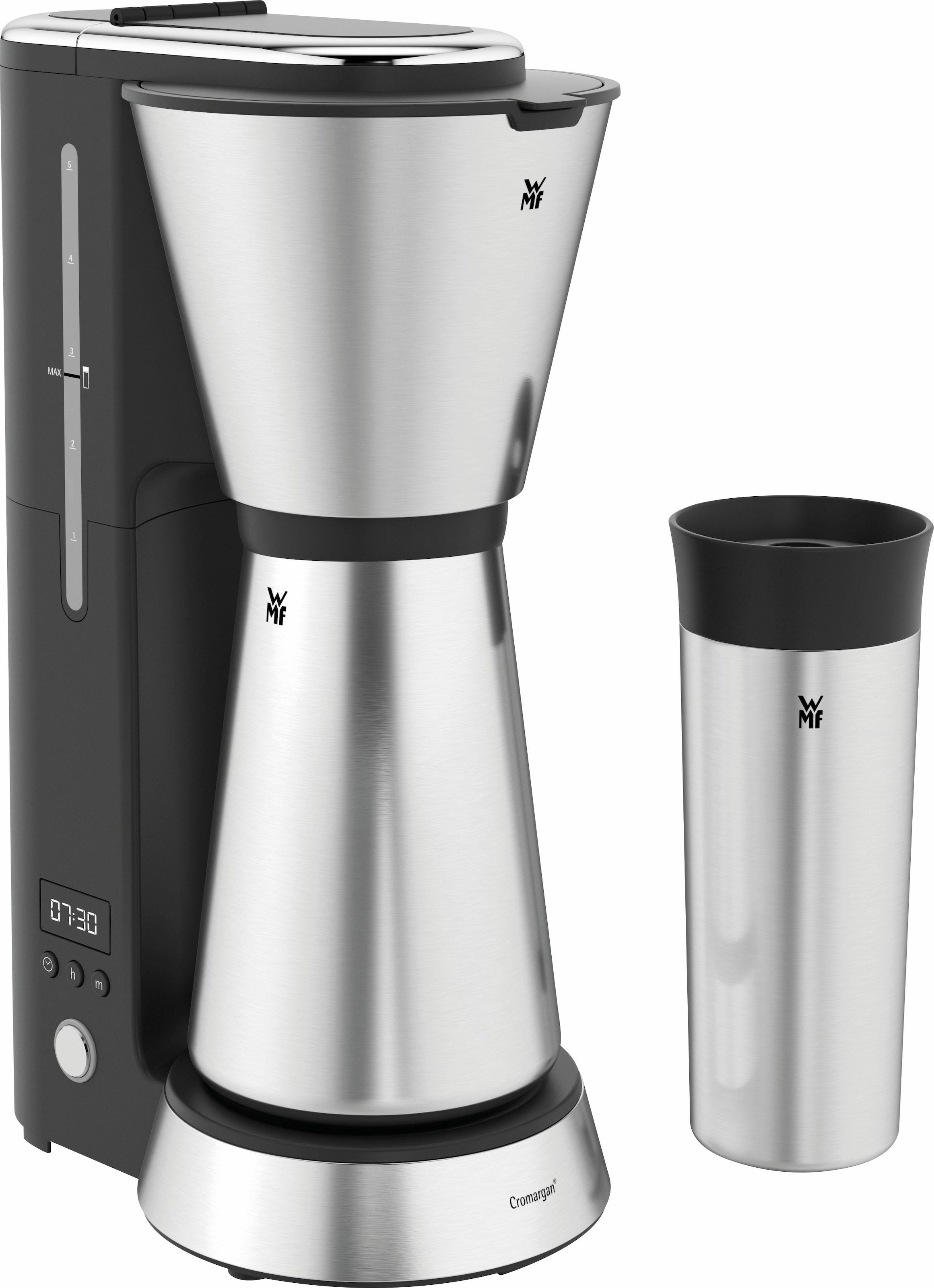 WMF Filterkaffeemaschine »KÜCHENminis® Aroma Thermo to go«, 0,65 l Kaffeekanne, Papierfilter, 1x2