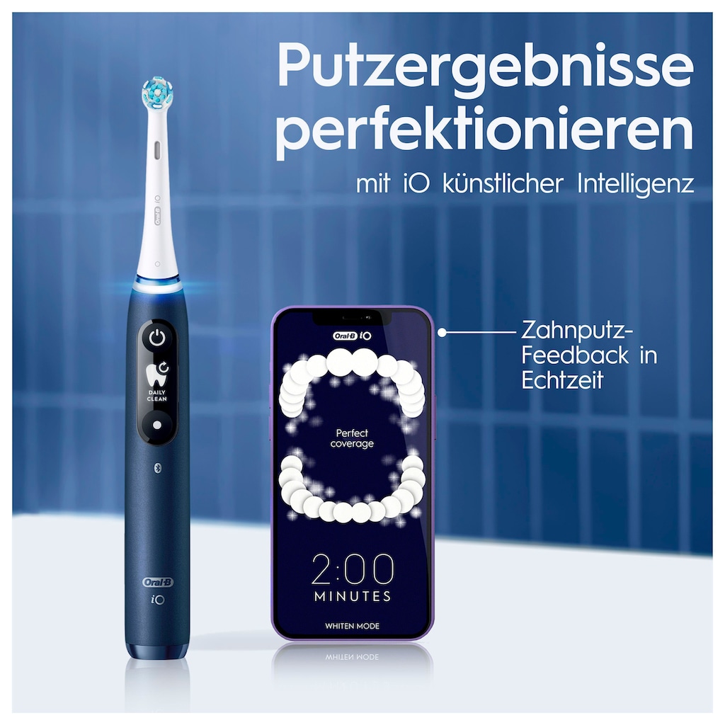 Oral-B Elektrische Zahnbürste »iO 7«, 2 St. Aufsteckbürsten