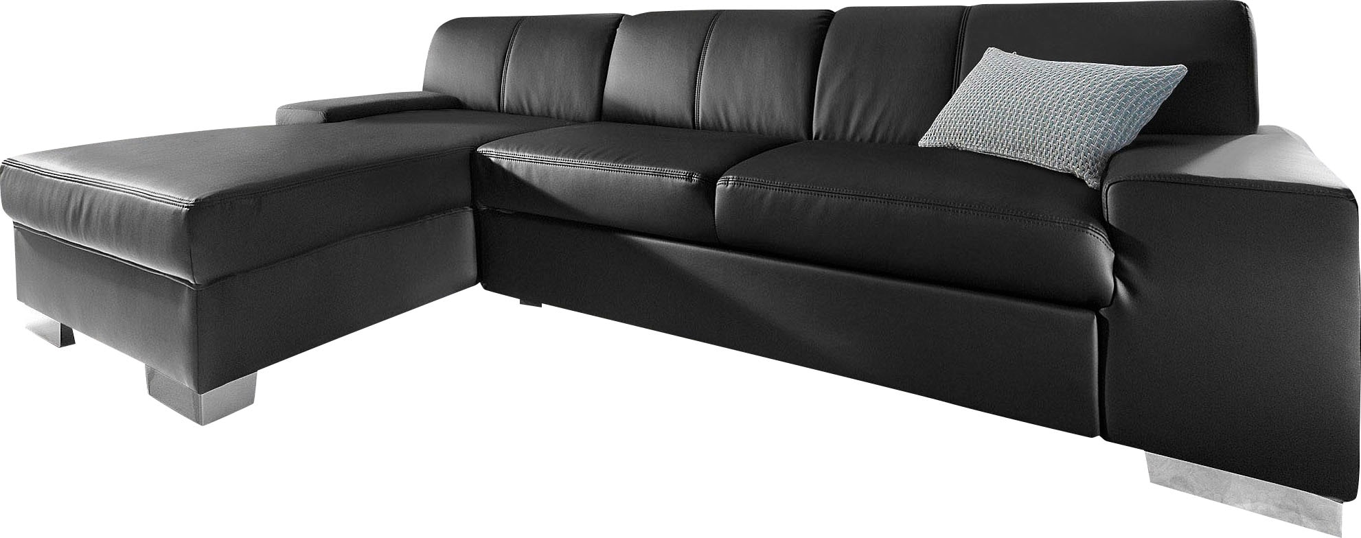 DOMO collection Ecksofa »Star L-Form«, wahlweise mit Bettfunktion