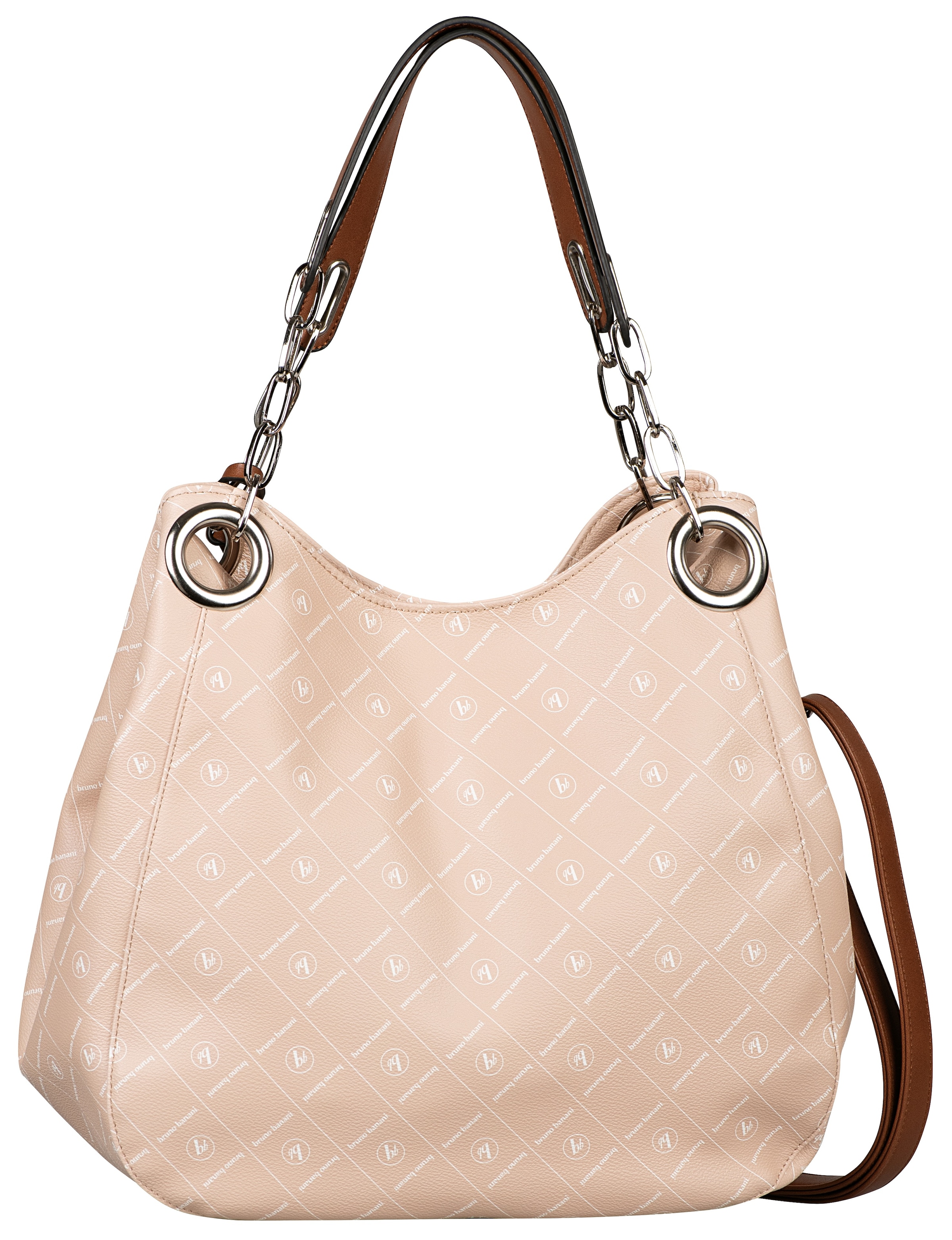 Bruno Banani Hobo, mit Allover-Logoprint