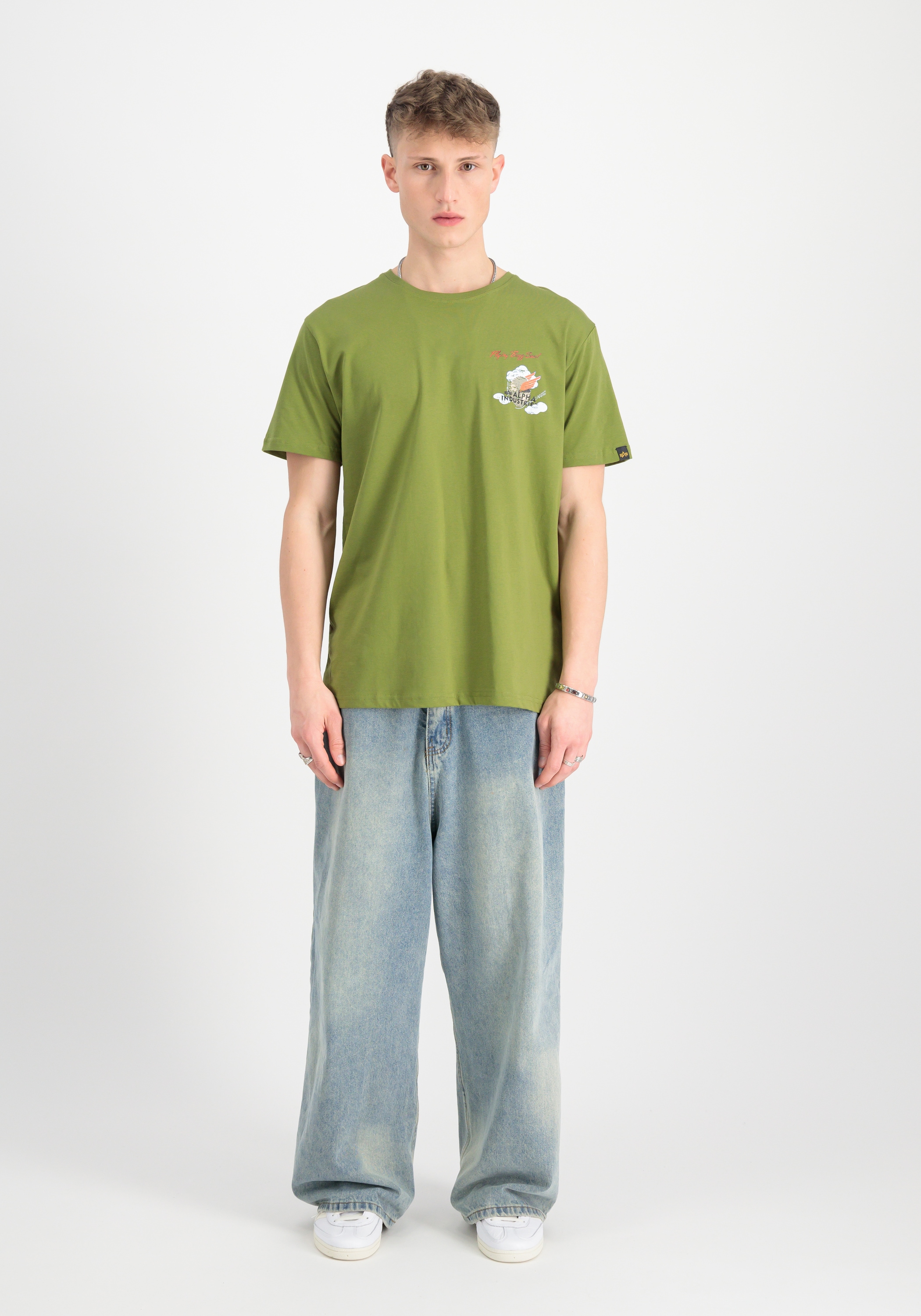 Alpha Industries T-Shirt »Alpha Industries Men - T-Shirts Flying Buzz SL T-Shirt«