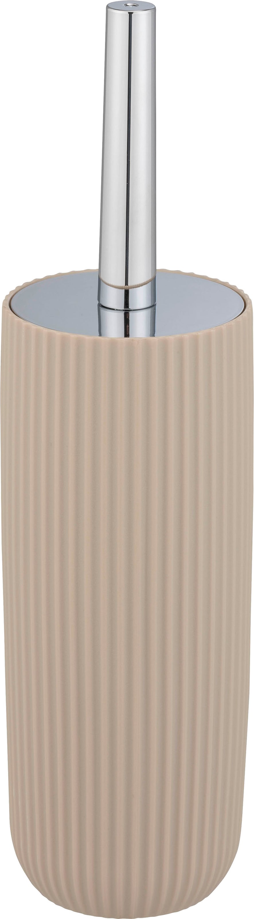 Form »Agropoli«, online aus geschlosssener | kaufen Garantie Kunststoff, mit 3 beige, Jahren WC-Garnitur XXL WENKO mit