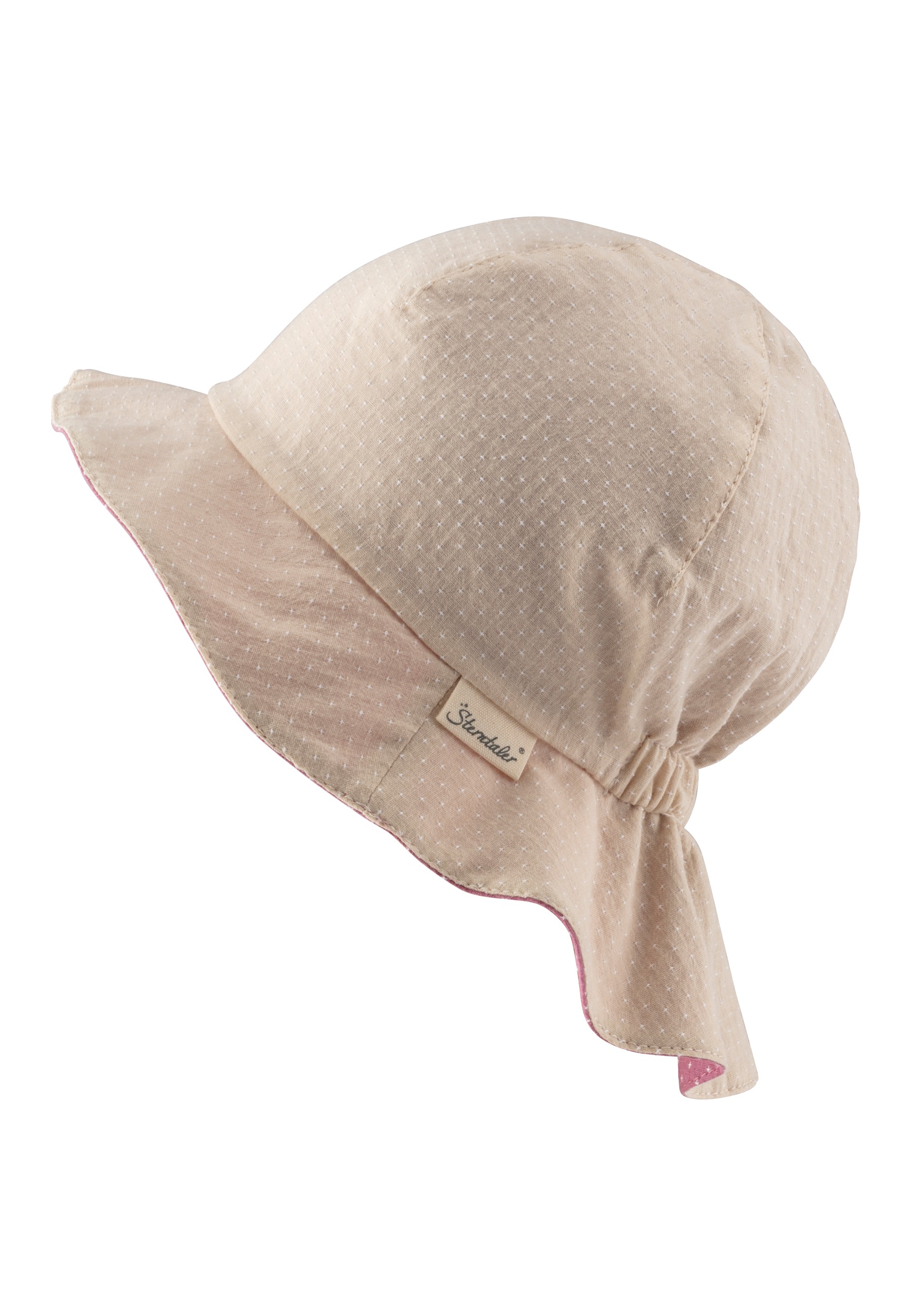 Sterntaler® Schirmmütze »Wende-Sonnenhut Pünktchen«