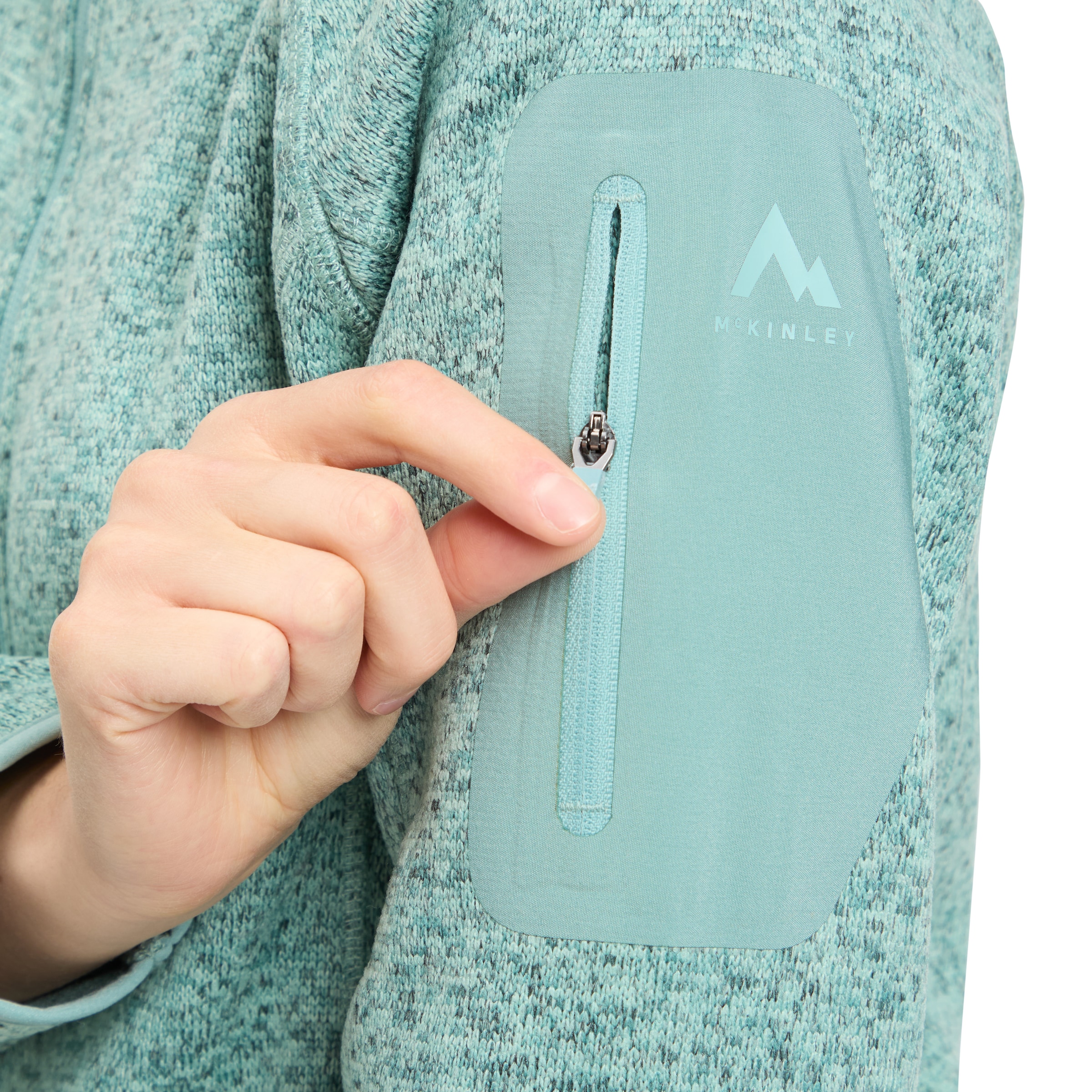 McKINLEY Fleecejacke »DA.-UNTERJACKE SKEENA WMS« für kühle Temperaturen, mit durchgehendem Reißverschluss