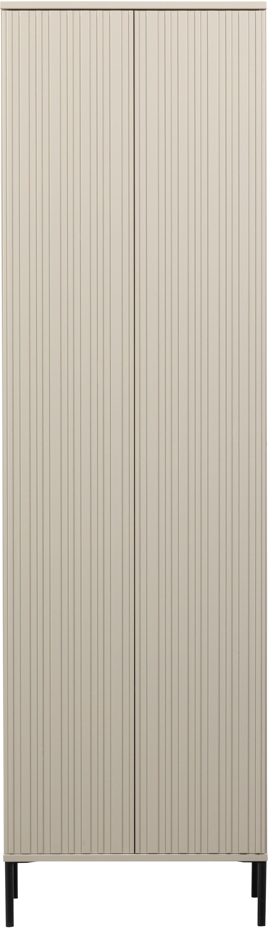 WOOOD Garderobenschrank »New Gravure, Mehrzweckschrank mit 5 Fächern« Gravure New Hochschrank von WOOOD mit Stauraum, Stil und Push-to-Open