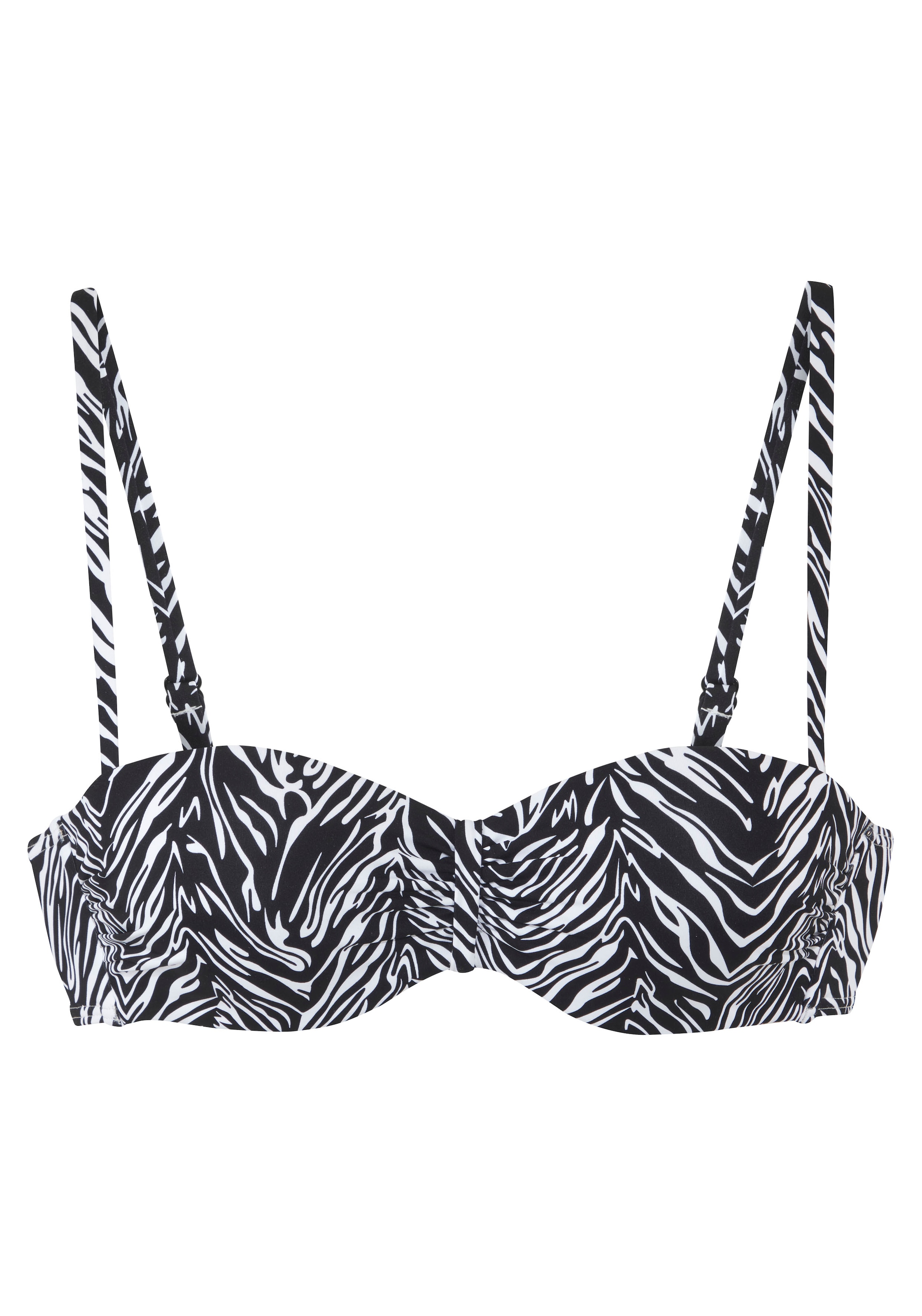s.Oliver Bügel-Bandeau-Bikini-Top »Kanto« im Animal-Design