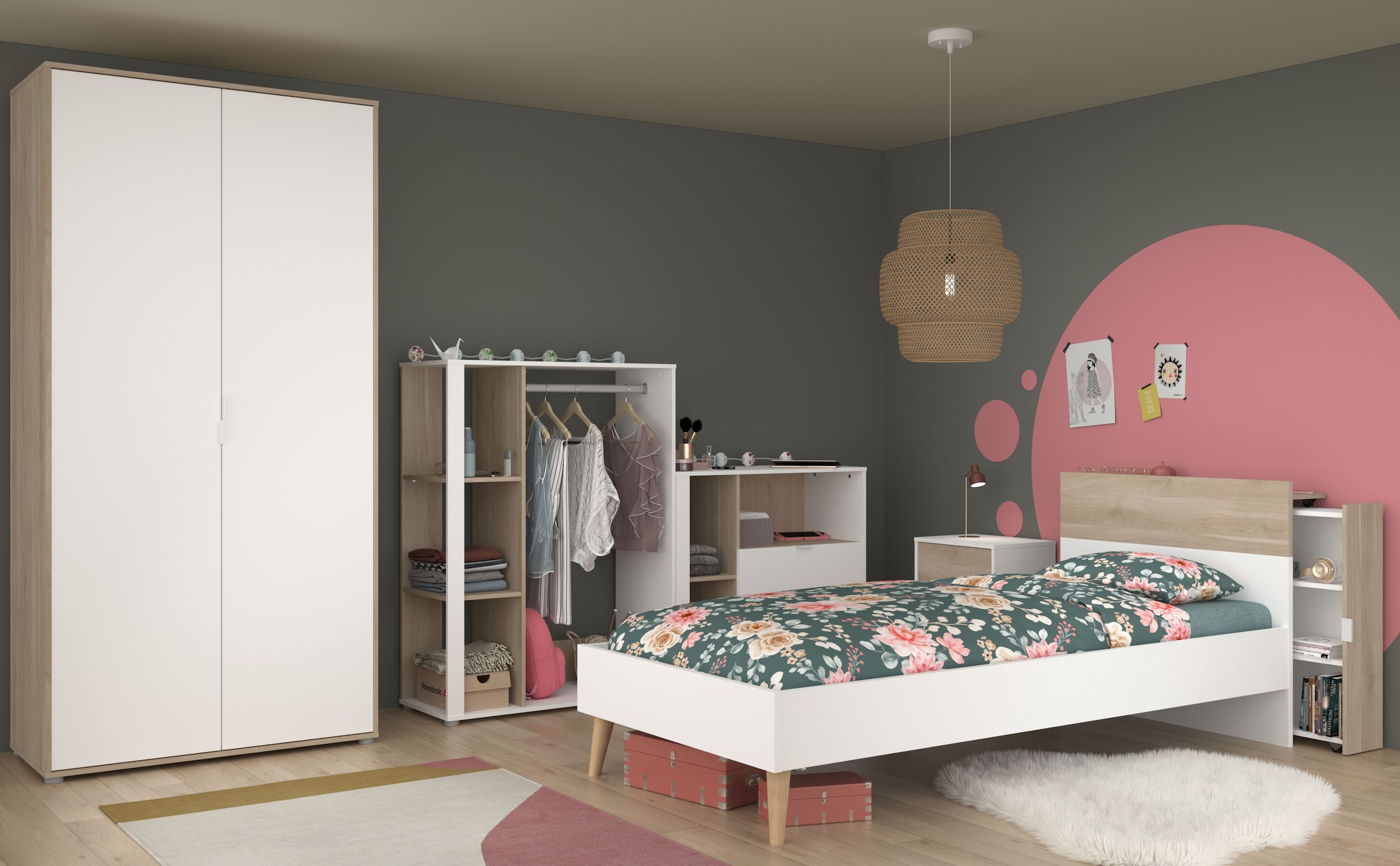 Parisot Jugendzimmer-Set »Parisot Aalborg 1«, (Set, 6 tlg.)