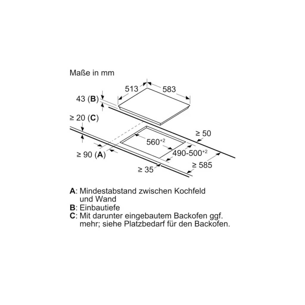 Constructa Elektro-Herd-Set »CX3HS605«, CH1M00050