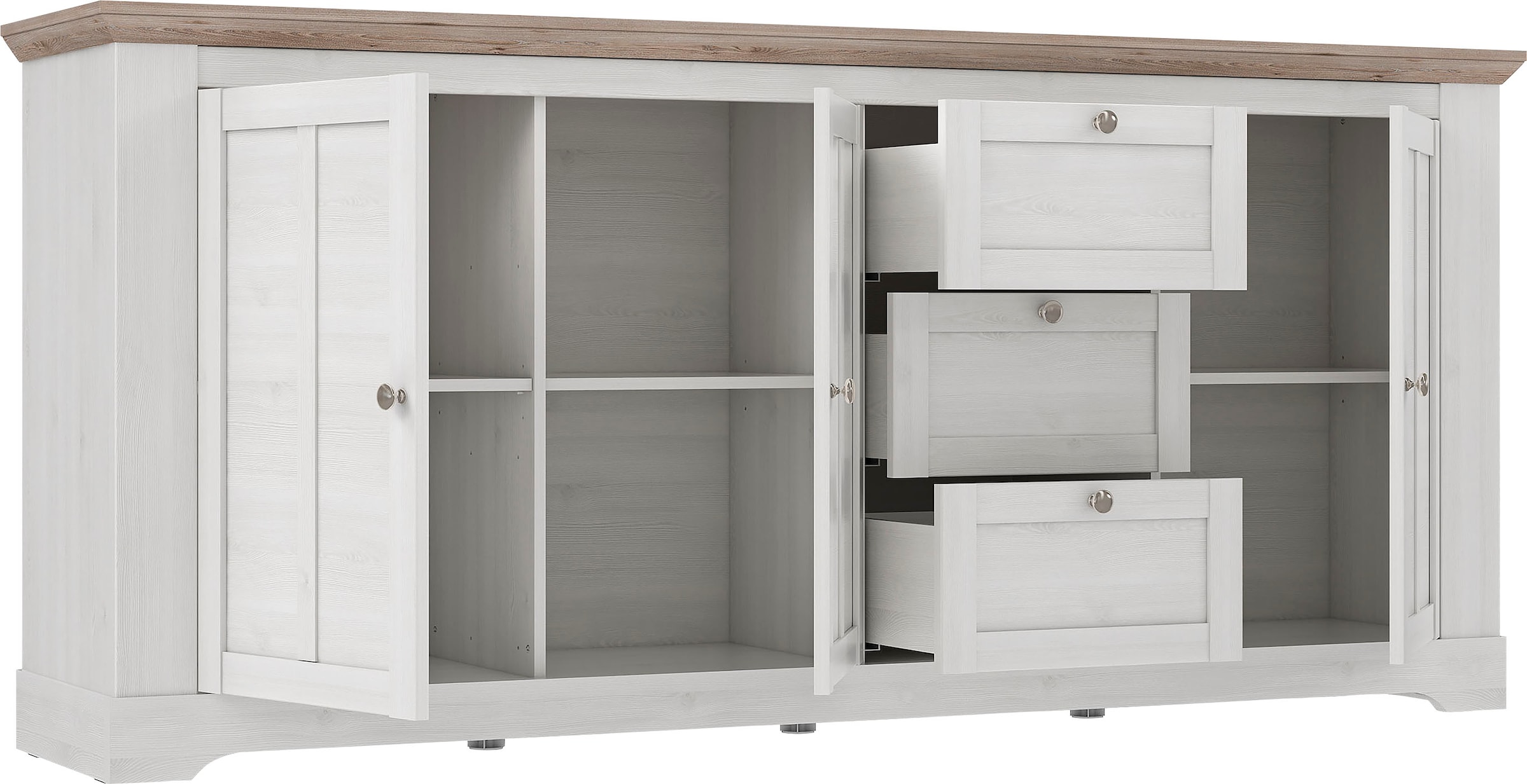 FORTE Sideboard »Iloppa«, Breite ca. 204 cm