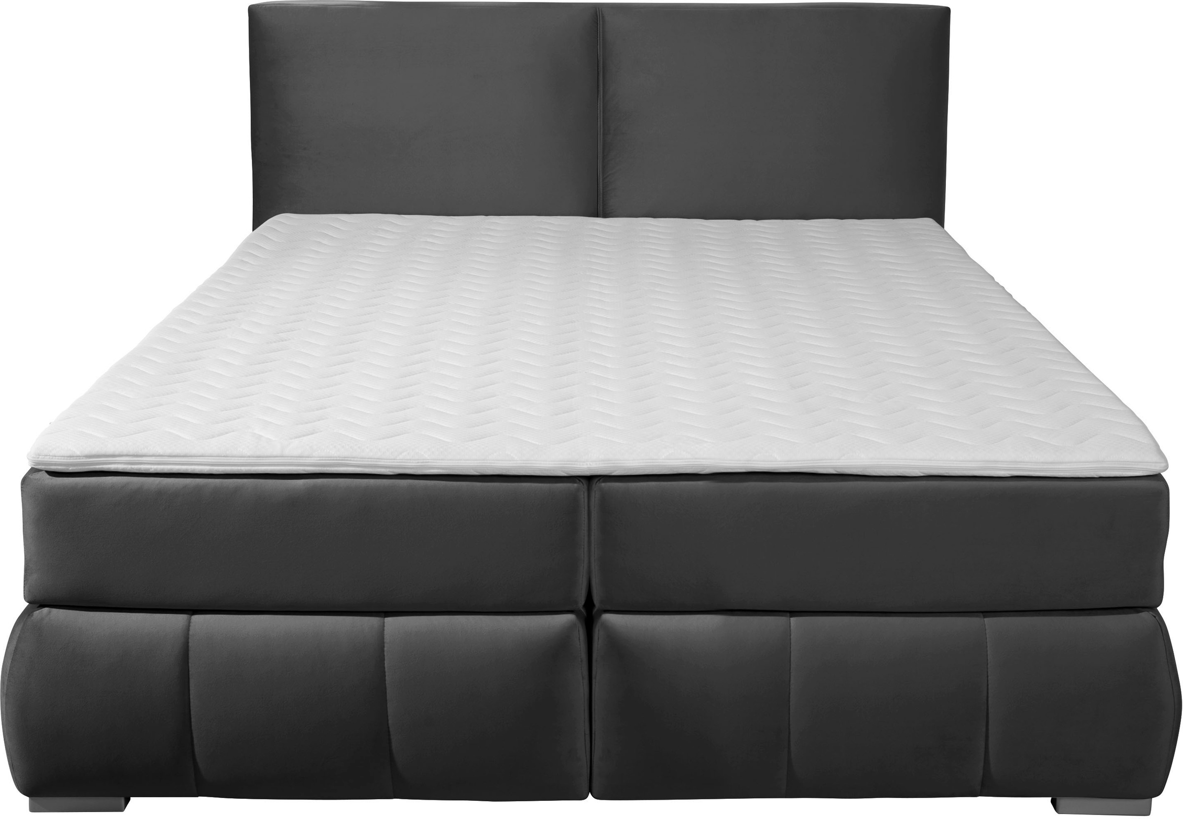 Guido Maria Kretschmer Home&Living Boxspringbett »Wehma«, inkl. Topper in 3 verschiedenen Matratzen, auch in Samtstoff