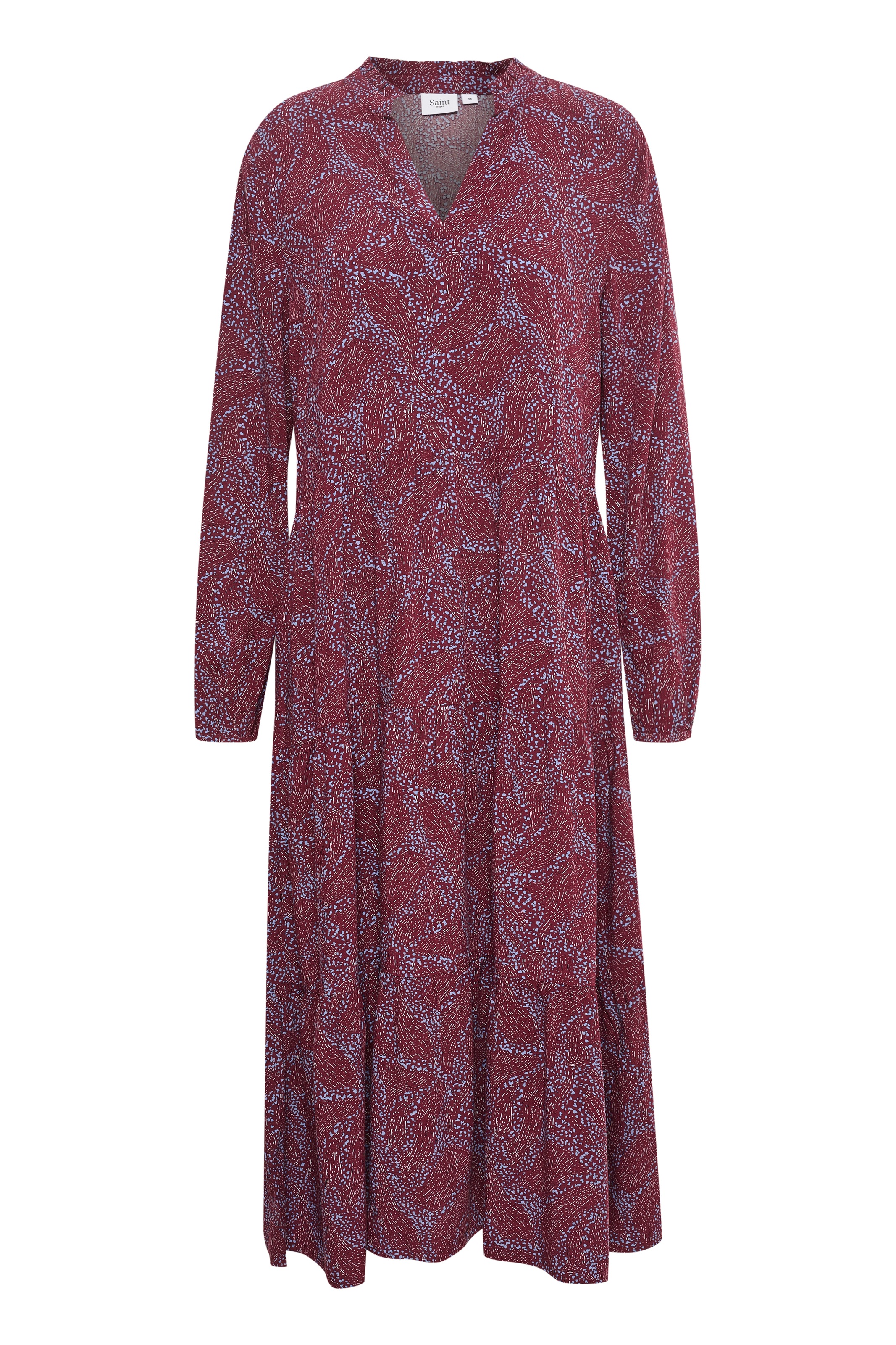Saint Tropez Sommerkleid »EdaSZ Maxi Dress«, mit Volant