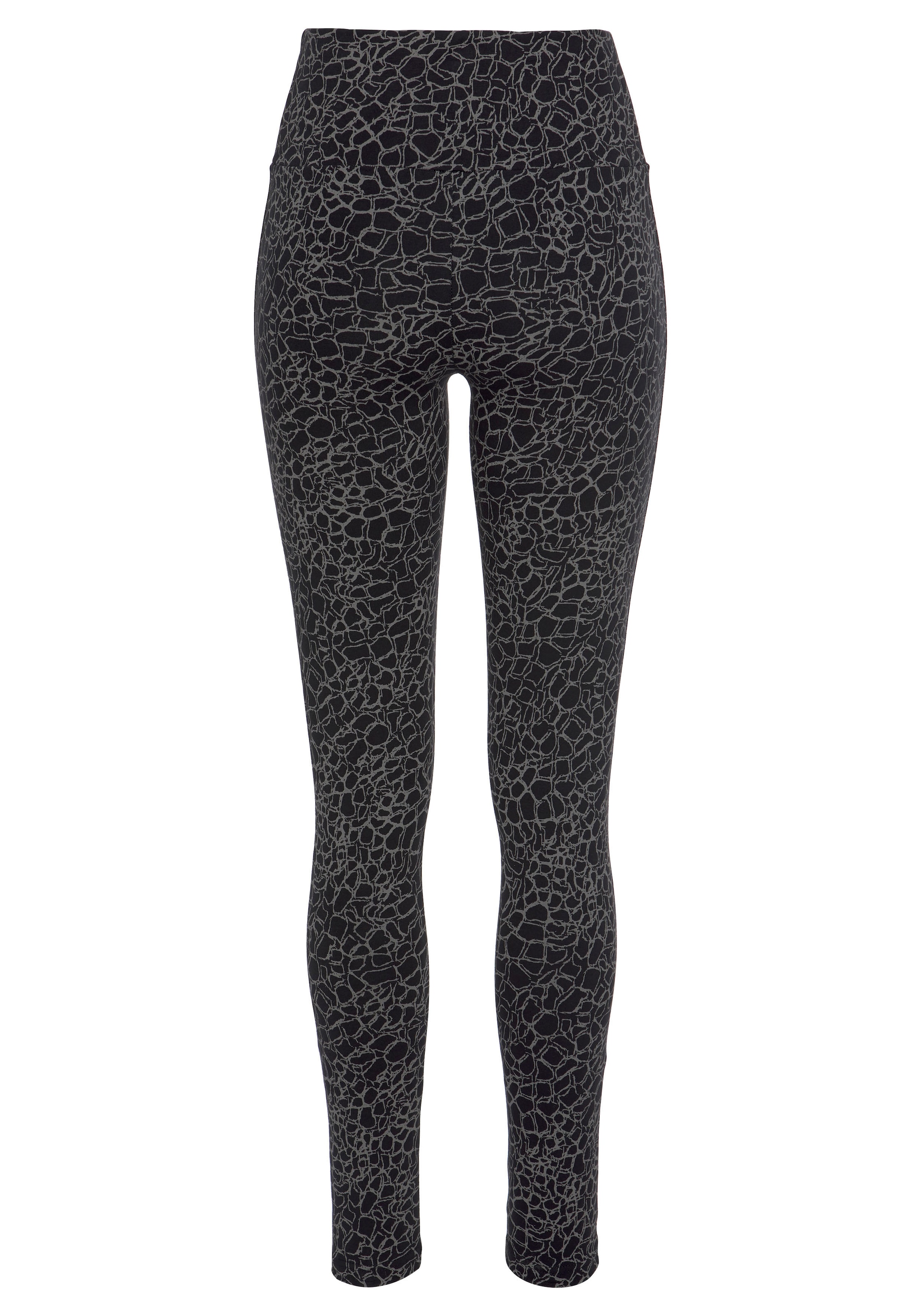 H.I.S Leggings, (2er-Pack), in bedruckt und uni