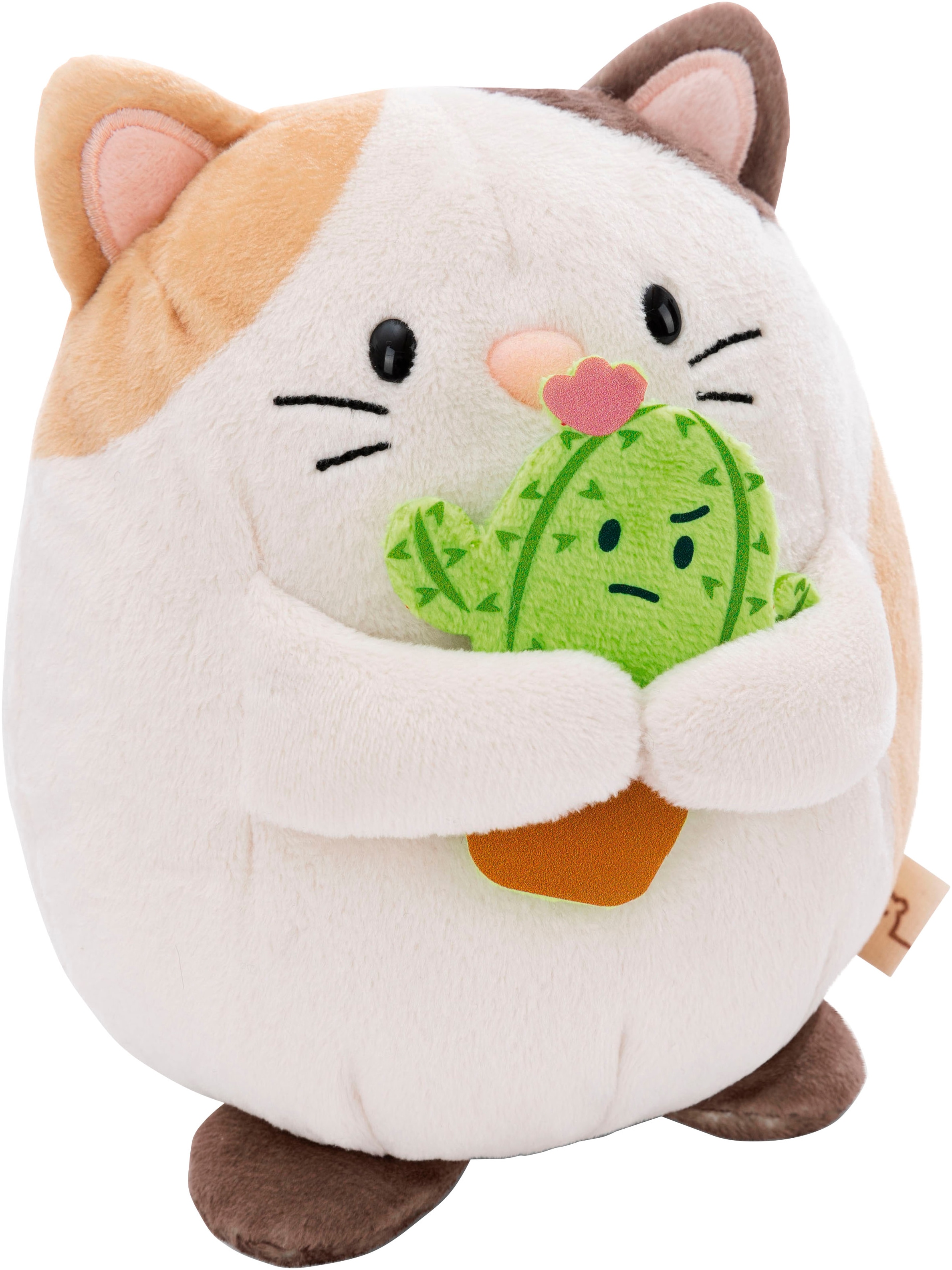 Kuscheltier »mymochi, Katze Angy, 27 cm«, mit Kaktus