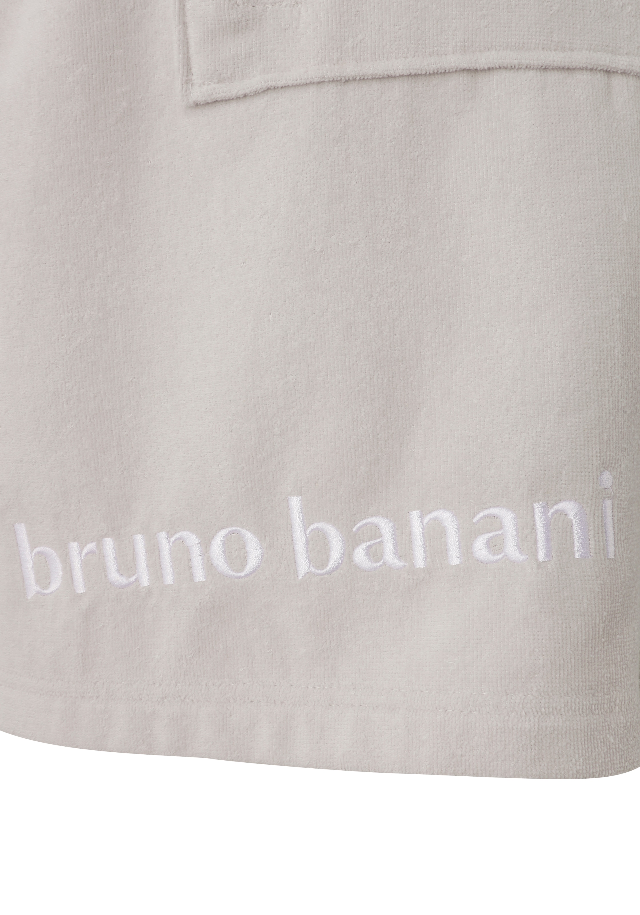 Bruno Banani Badeponcho »Daniel, ideal für Sauna, Spa & im Urlaub, Damen & Herren« 1 Stk. Surfponcho, 100% Baumwolle, Frottee, Strand, Sport