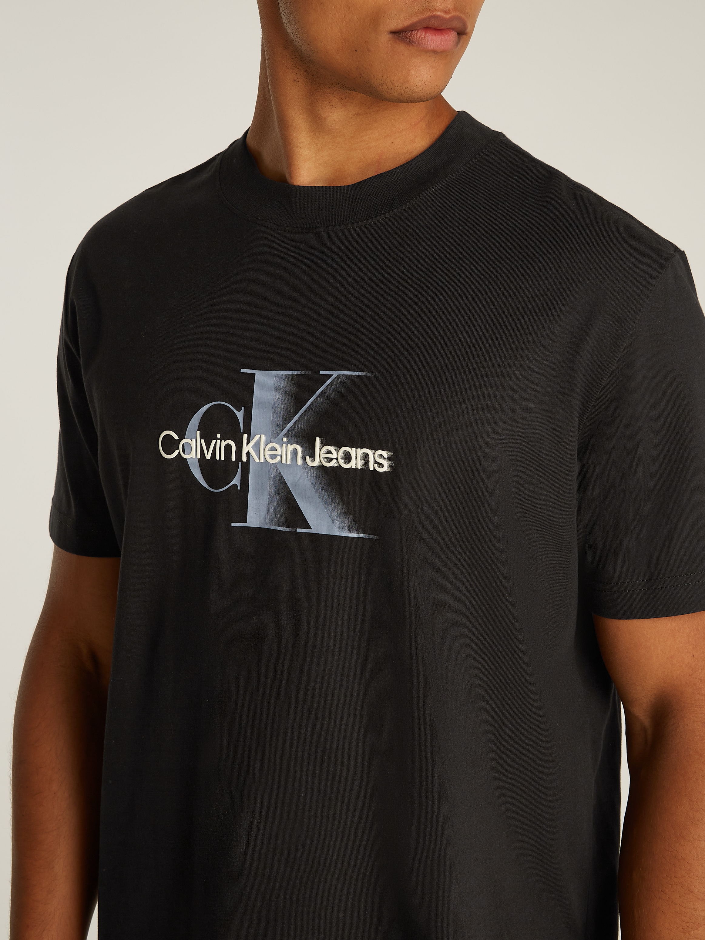 Calvin Klein Jeans T-Shirt »MONOLOGO SHIFT TEE«, mit großem Logodruck