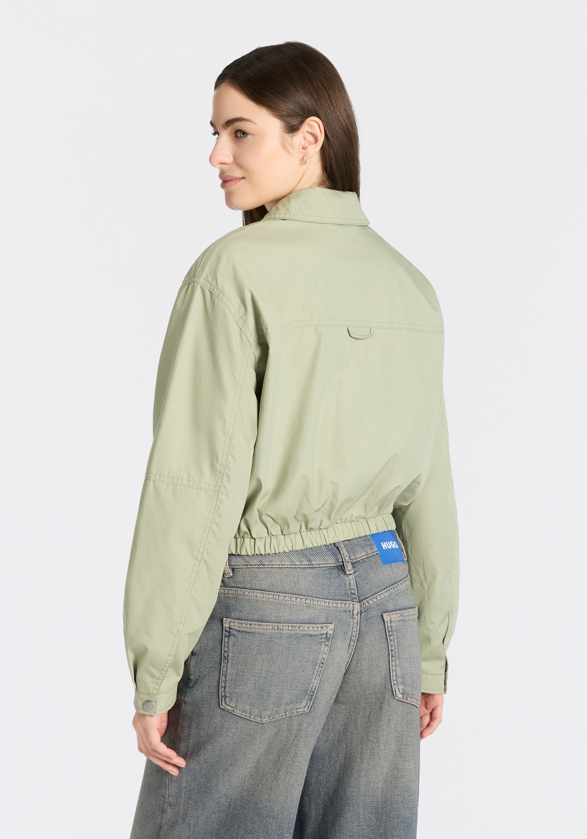 HUGO Blue Kurzjacke »Autene« Paper-Touch