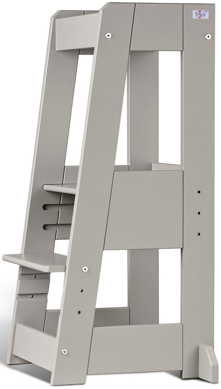 tiSsi® Stehhilfe »Lernturm Felix, Stromy grey«, Made in Europe mit 3 Jahren  XXL Garantie