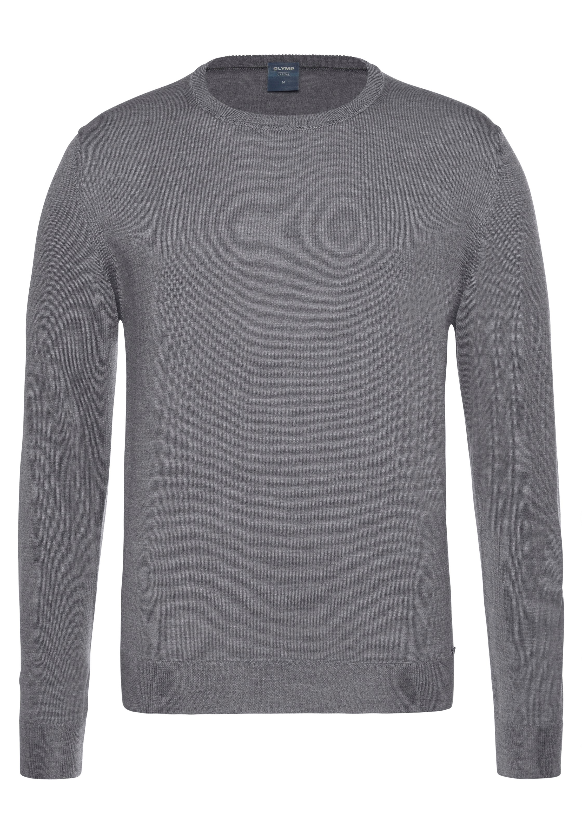 OLYMP Rundhalspullover »OLYMP Strick Casual«, moderner Strickpullover