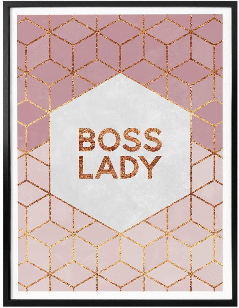 Wall-Art Poster »Boss Lady«, Personen, (1 St.) bequem kaufen