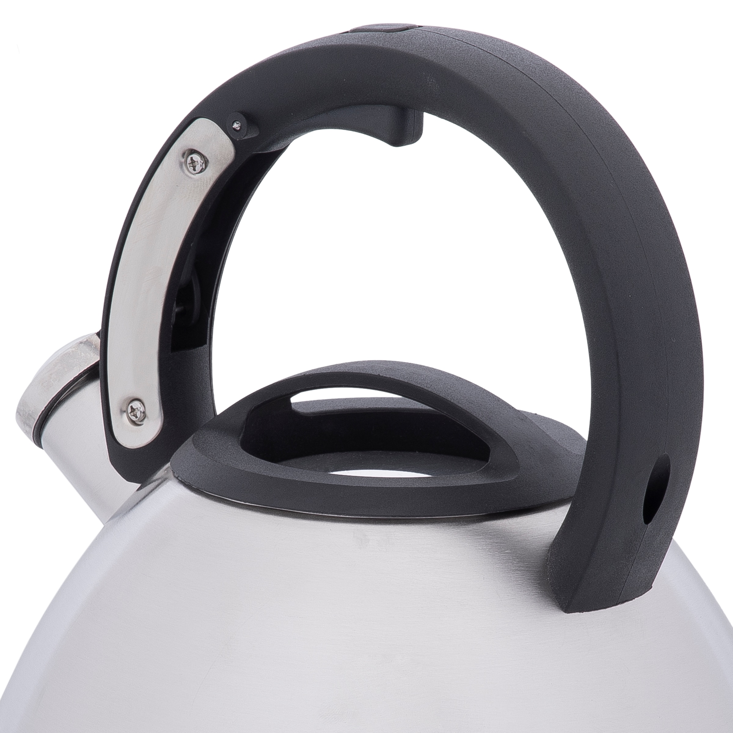 RESTO Kitchenware Wasserkessel »Lyra, Flötenkessel 2,7 l mit wärmespeicherndem Boden im Geschenkkarton« 1 Stk. tlg. Edelstahl